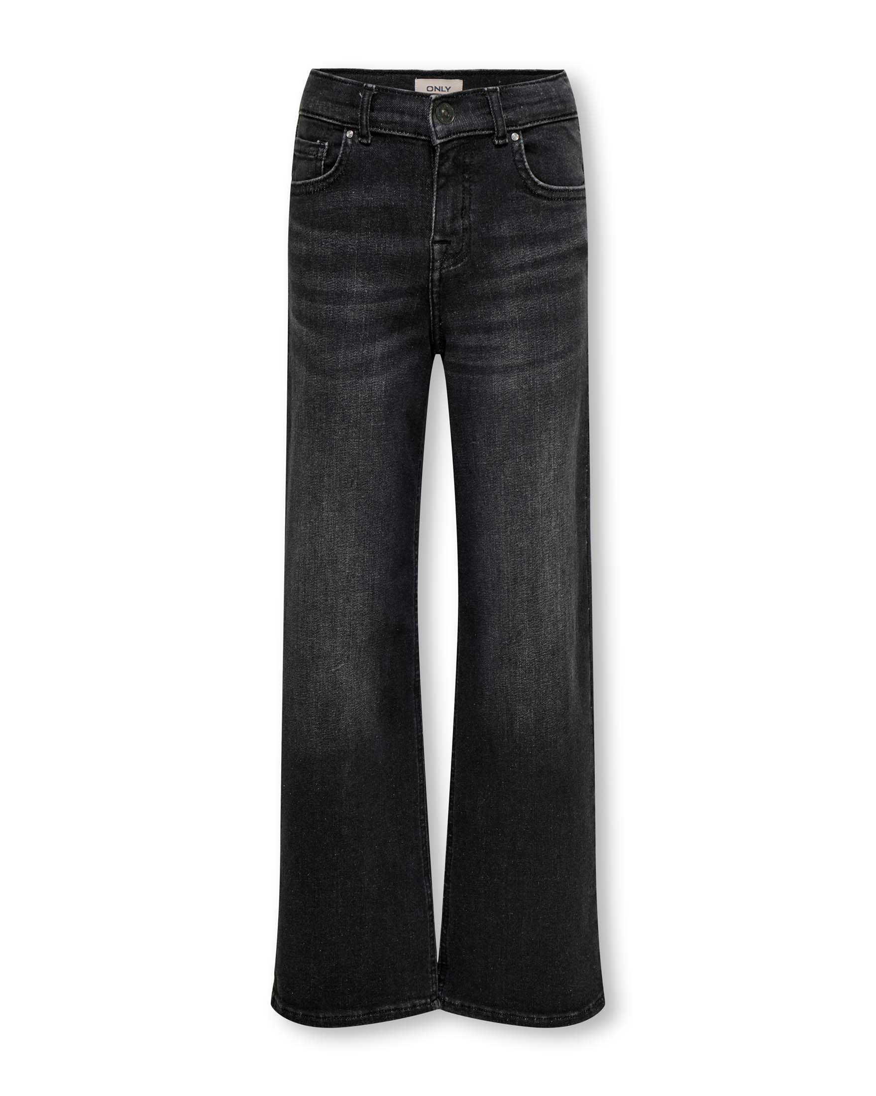 Jeans Kids Only neri lavaggio scuro in misto cotone