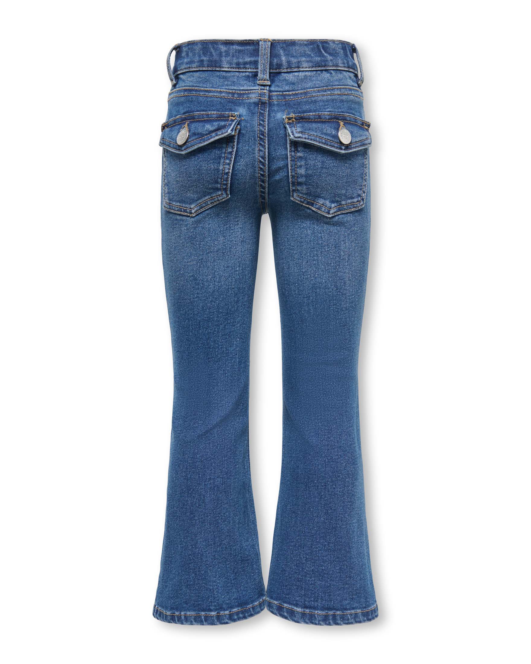 Jeans a zampa Kids Only lavaggio medio in misto cotone image