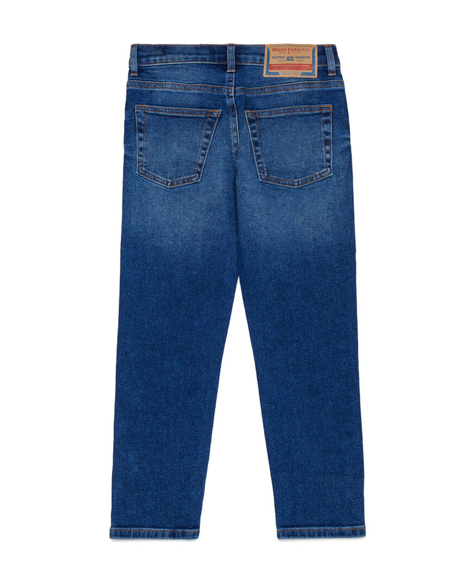 Jeans regular fit Diesel a lavaggio scuro stone washed image