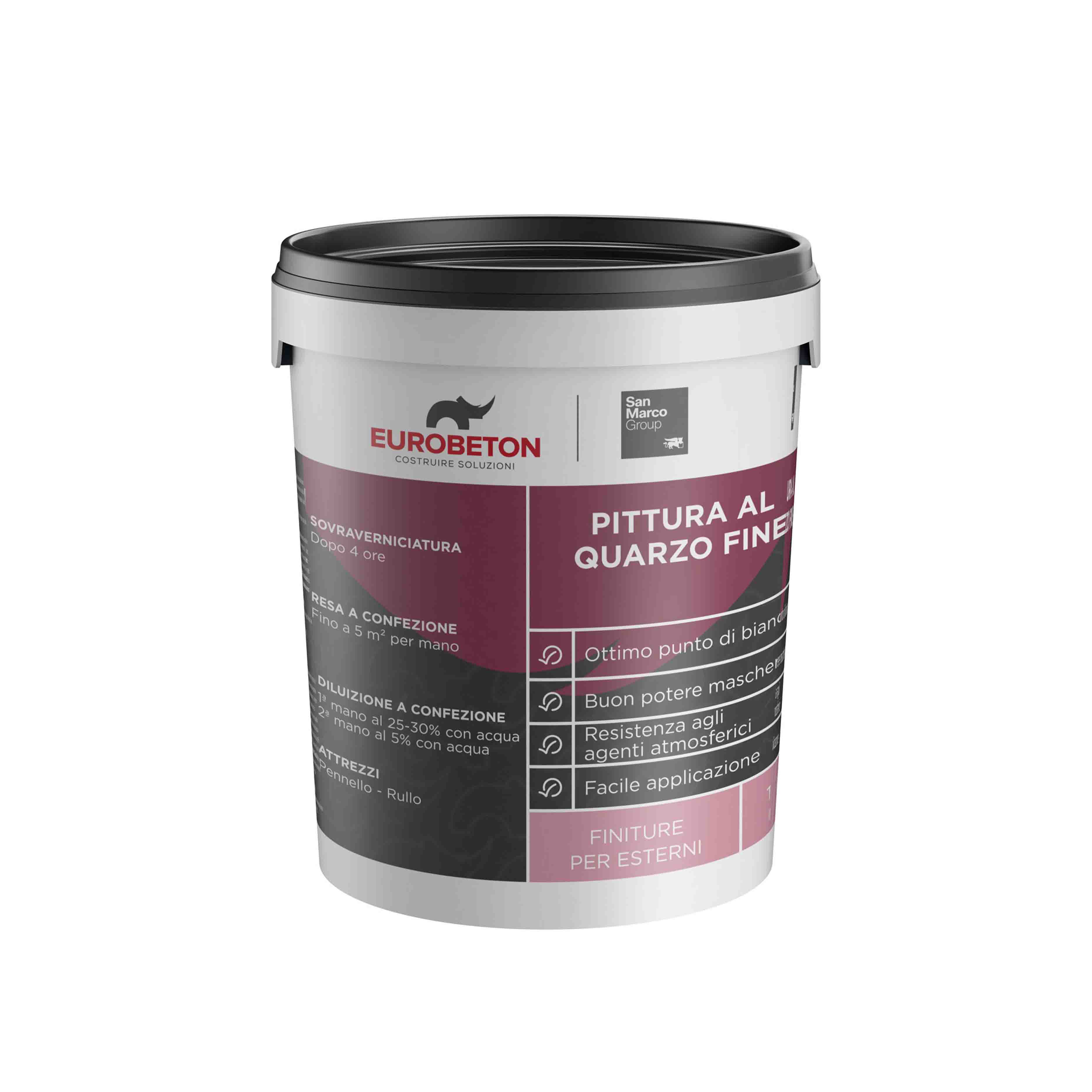 PITTURA AL QUARZO FINE