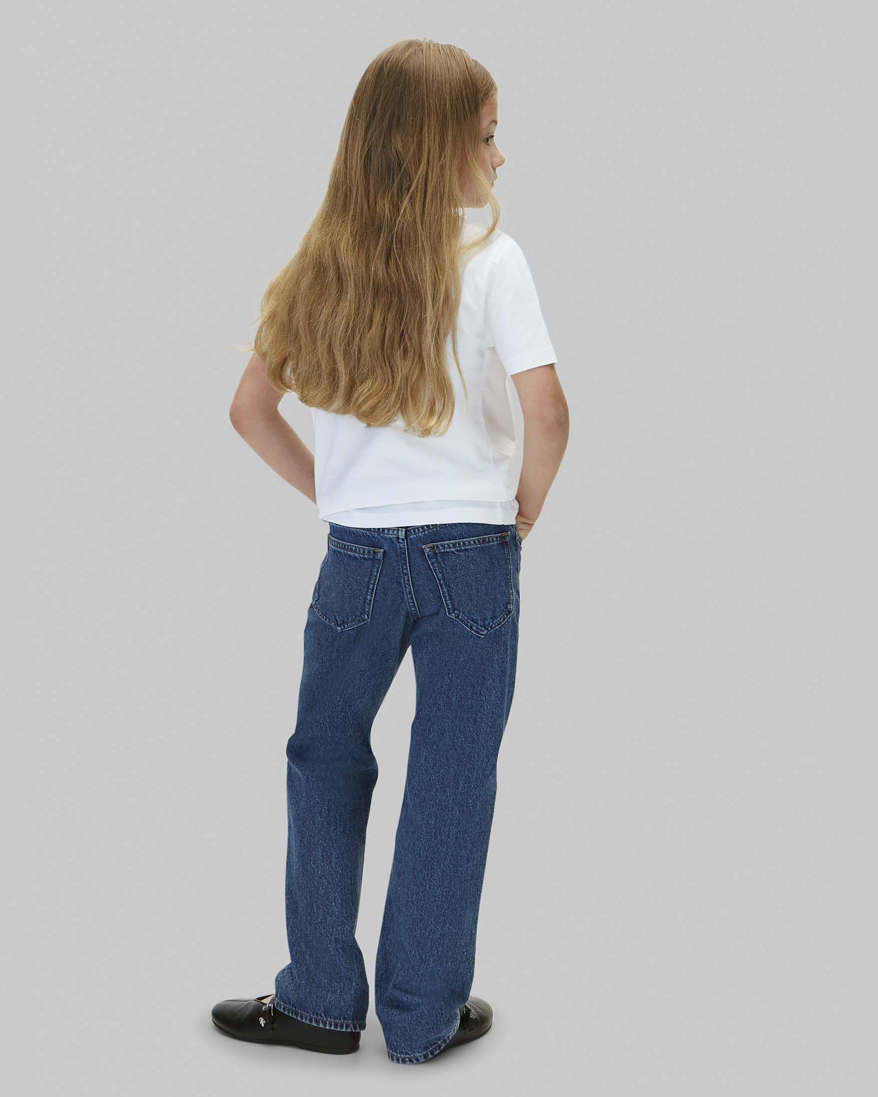 Jeans regular fit Calvin Klein in puro cotone a lavaggio medio stone washed image