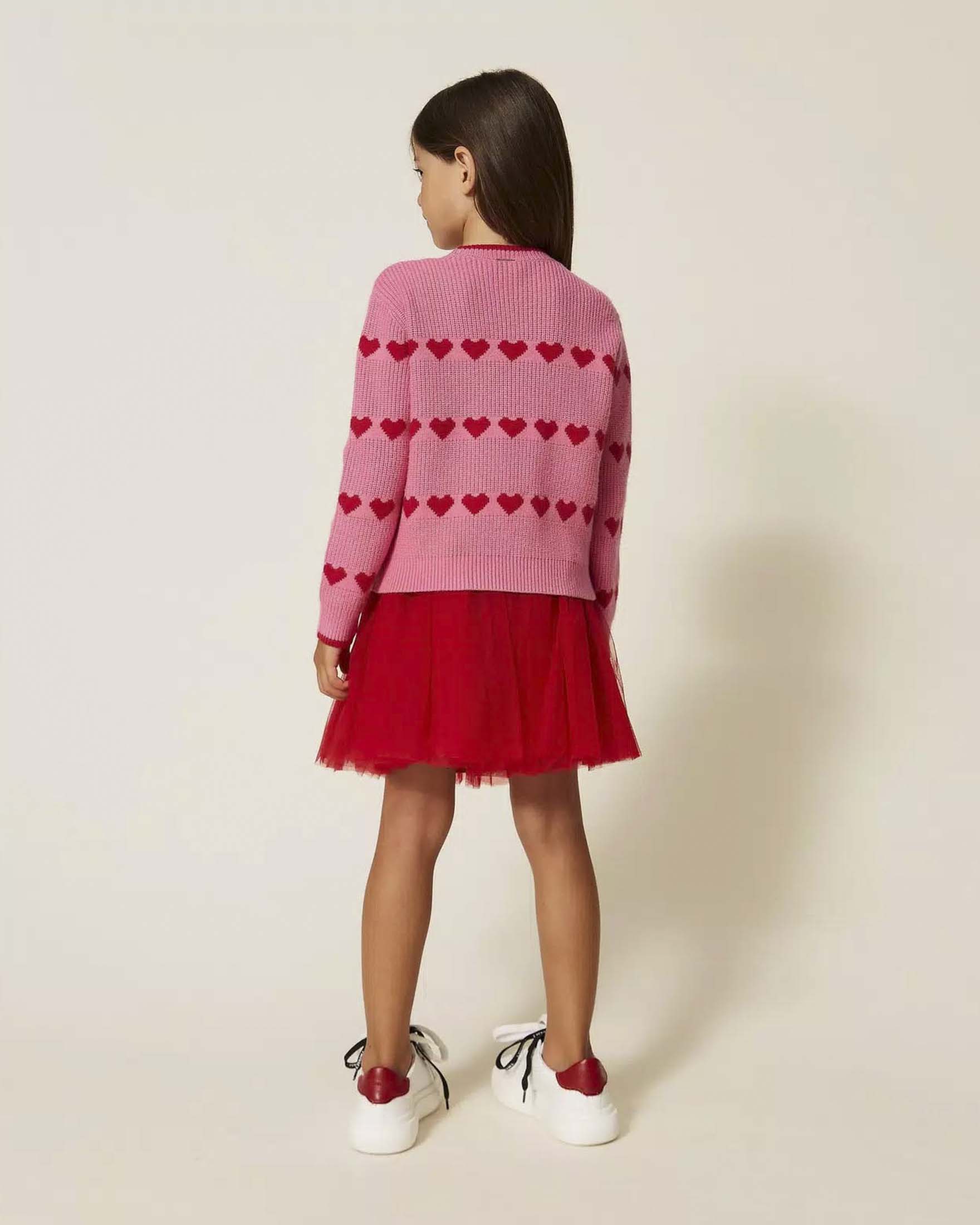 Gonna in tulle rossa Twinset image