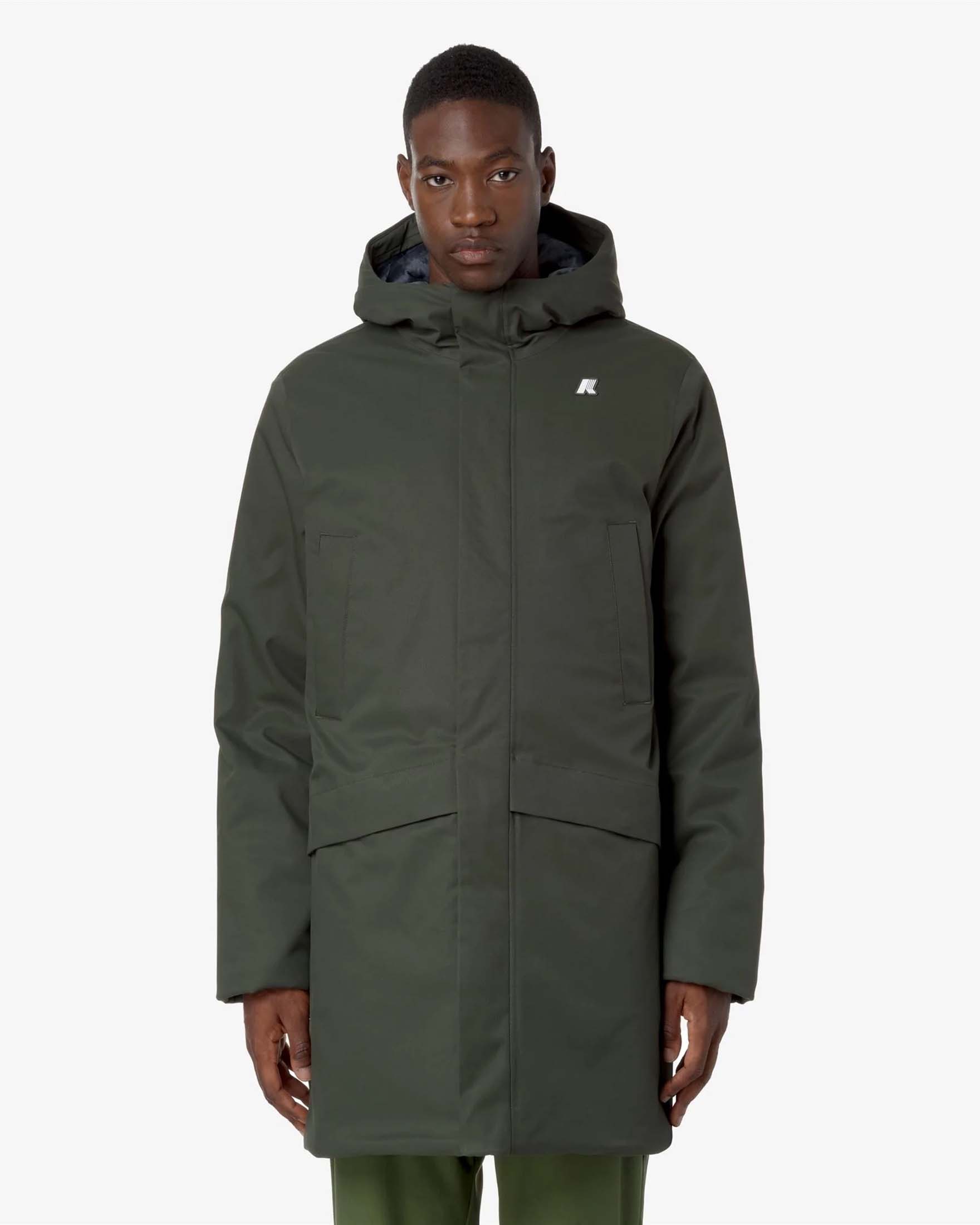 K-way Jarno Twill Marmotta verde militare