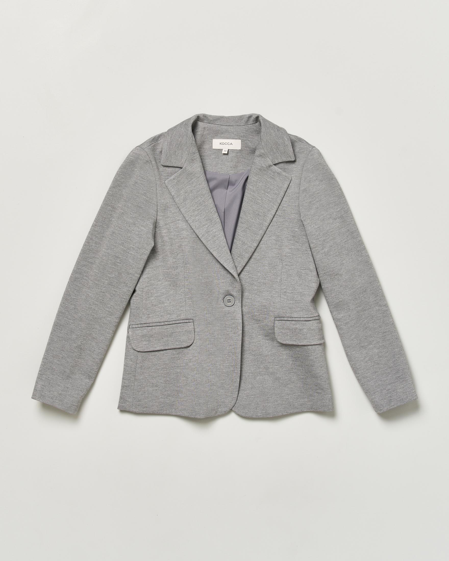 Blazer girigo Kocca in punto milano misto viscosa stretch