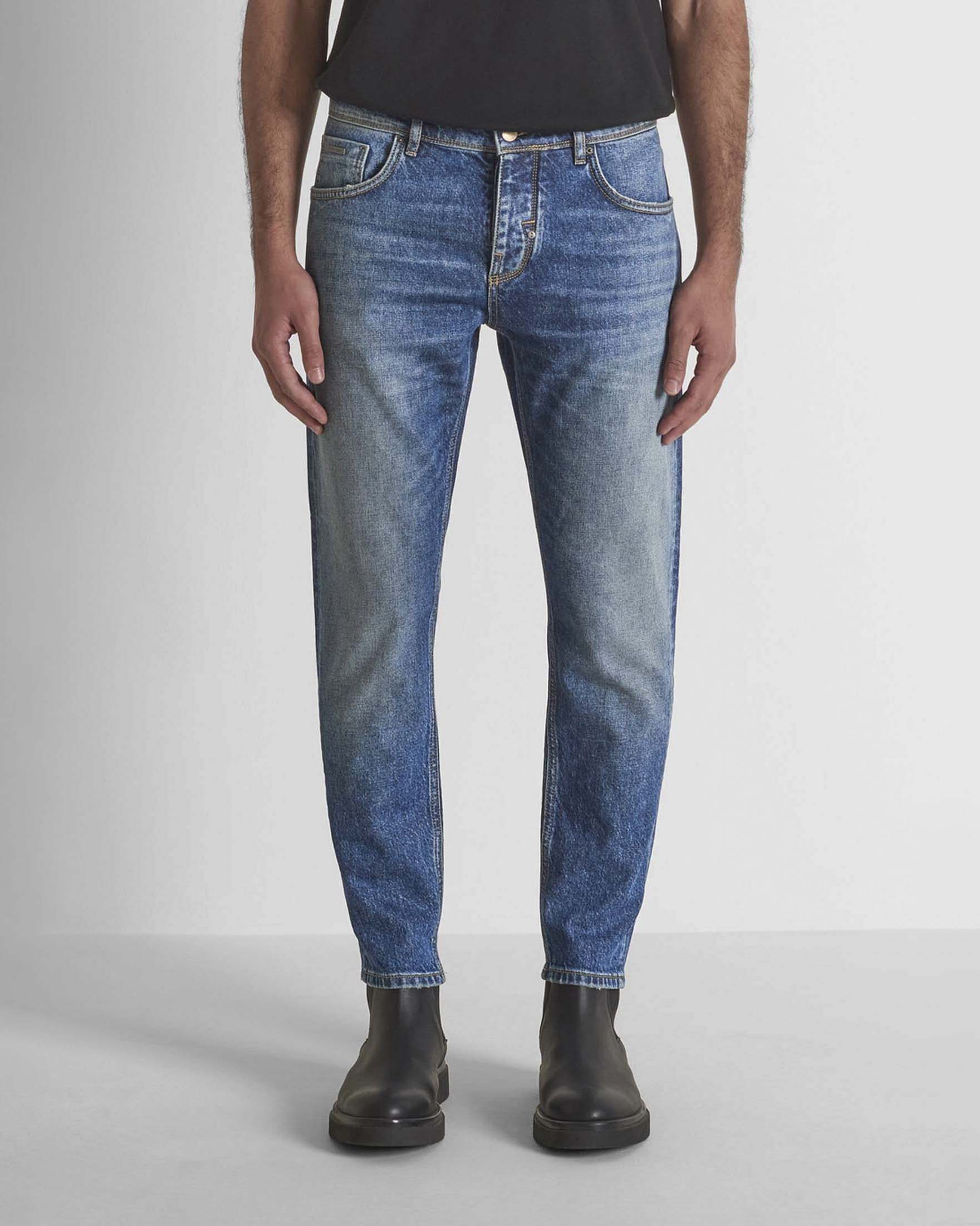 Jeans slim Antony Morato lavaggio medio in cotone stretch