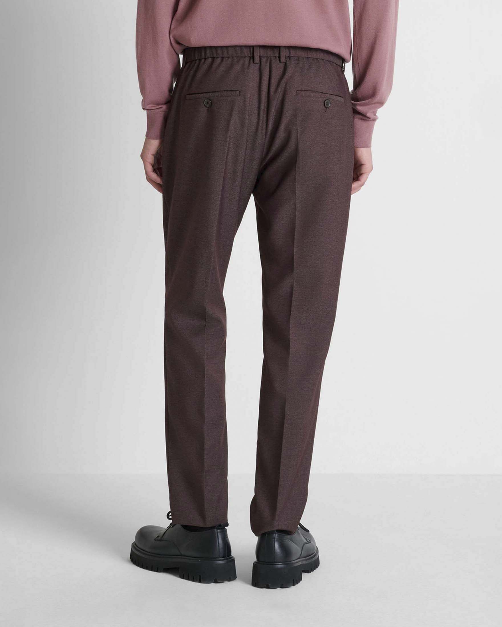 Pantaloni chinos Antony Morato bordeaux in misto viscosa image