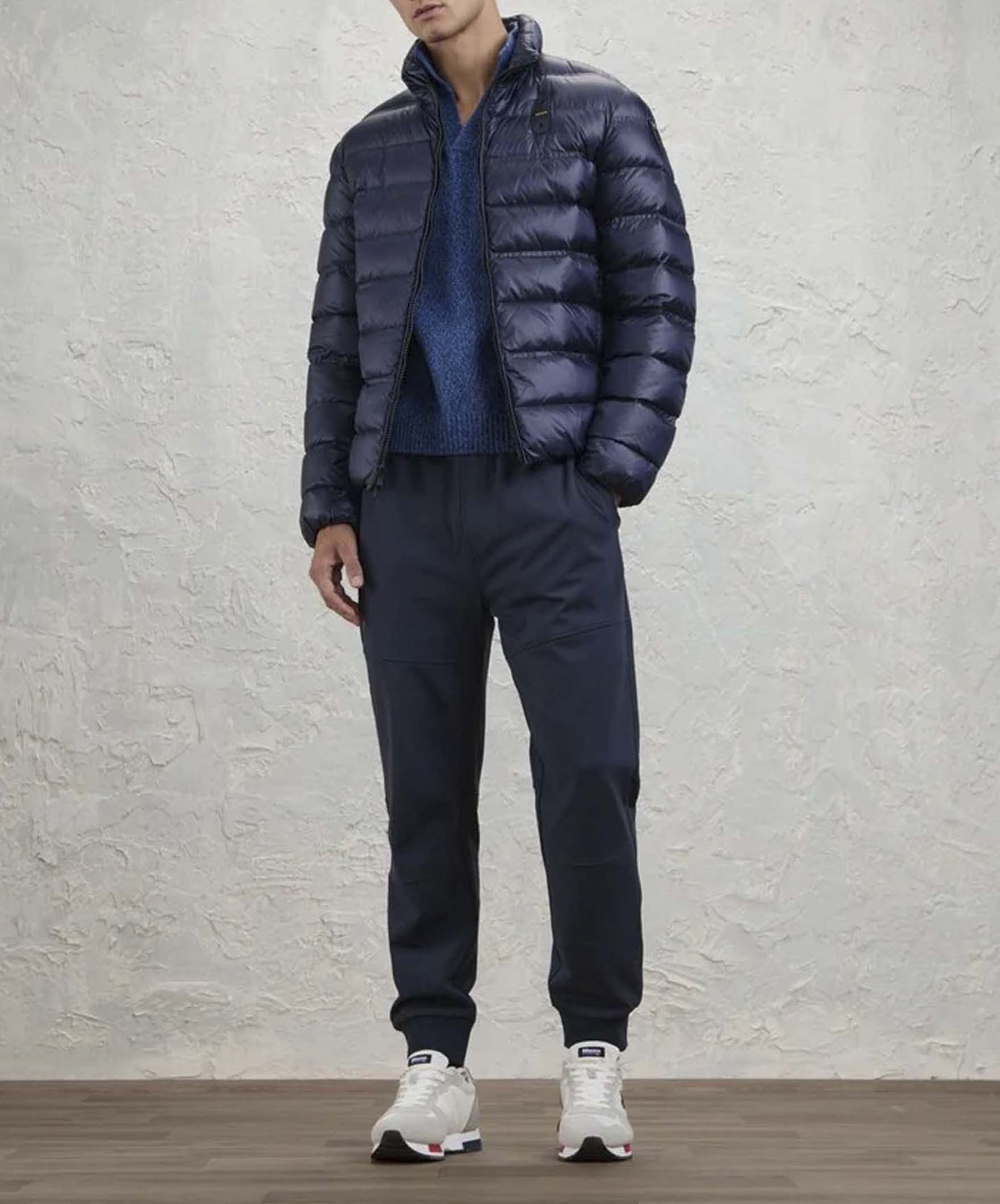 Piumino Belmont Blauer blu senza cappuccio