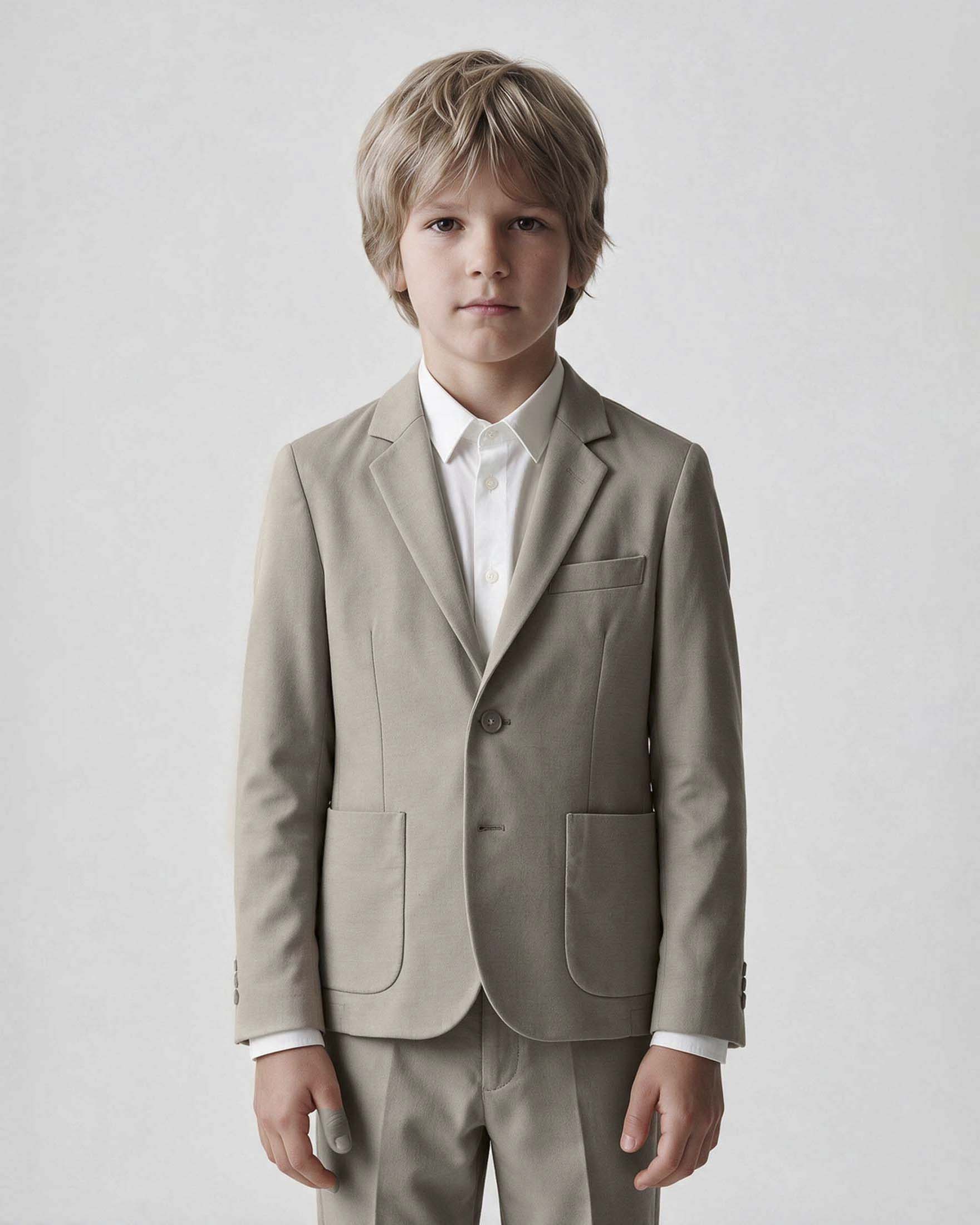 Blazer Antony Morato in twill beige melange image