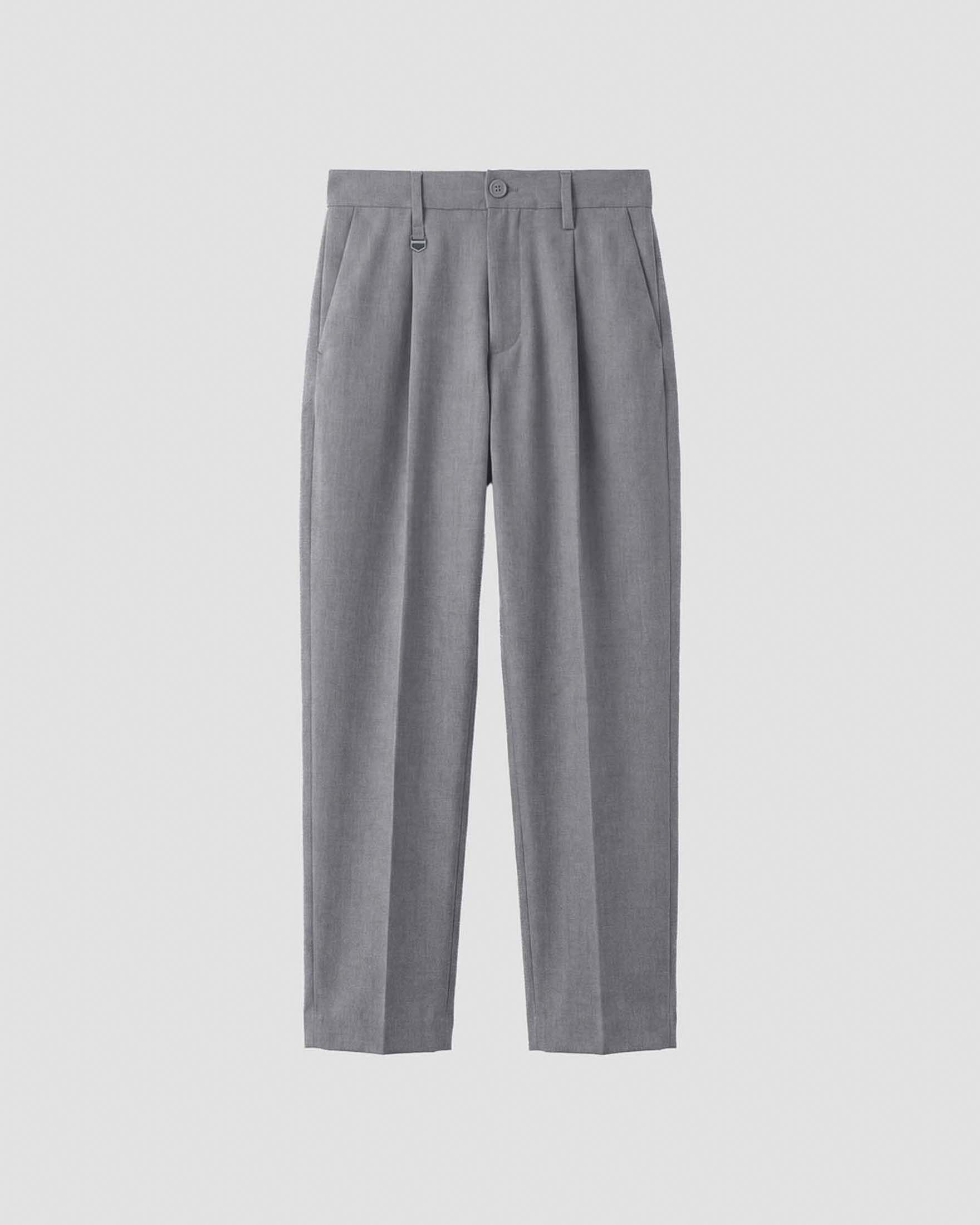 Pantalone grigio Antony Morato in misto viscosa con pinces
