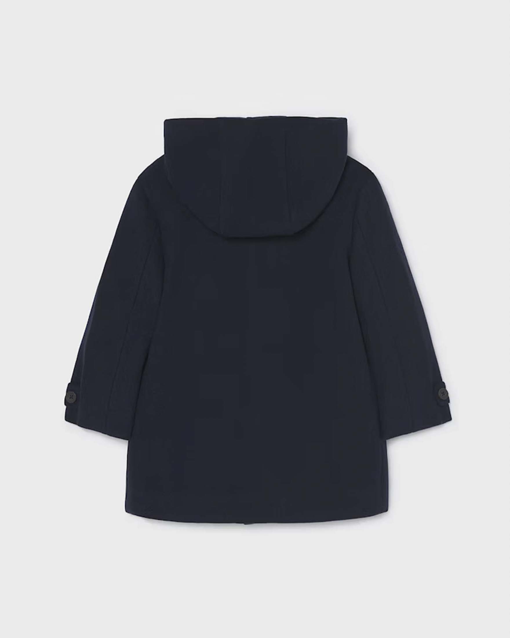 Montgomery Mayoral blu navy in misto viscosa con cappuccio image