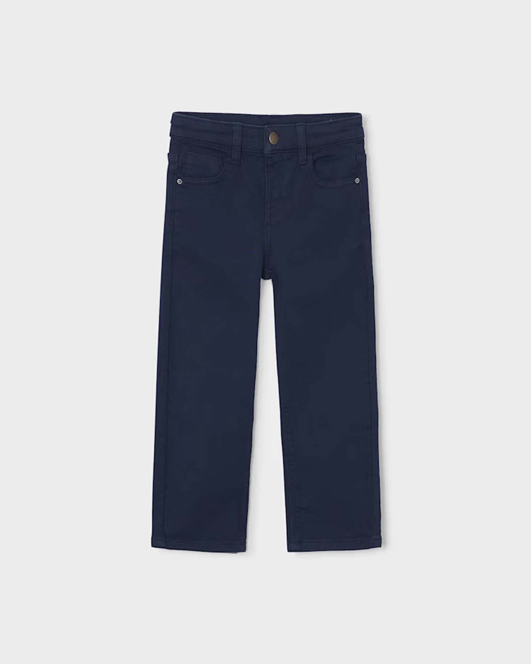 Jeans Mayoral dark wash in misto cotone a gamba dritta