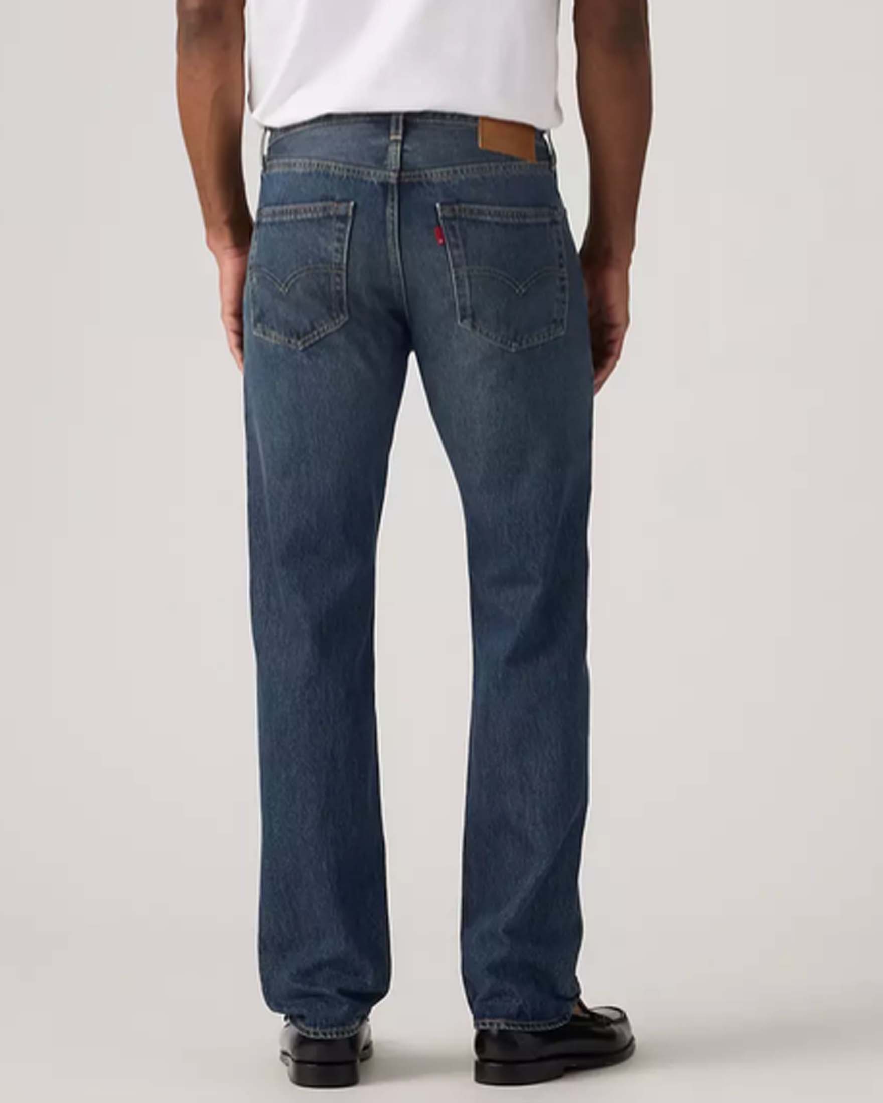 Jeans 501® Original Levi's® blu scuro in denim di puro cotone image
