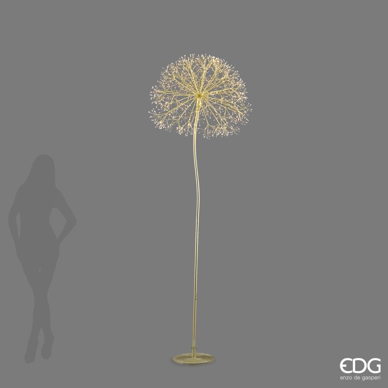 Decorazione Luminosa Tarassaco Rich con 1200 Microled IP 44 d.60 h.240 Edg