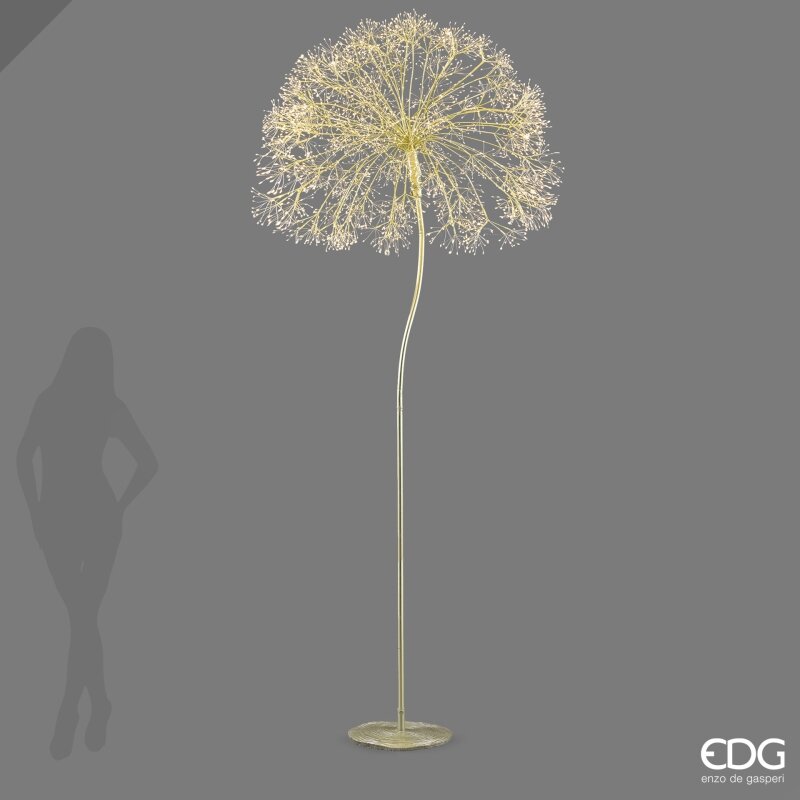 Decorazione Luminosa Tarassaco Rich con 3750 Microled IP 44 d.100 h.280 Edg