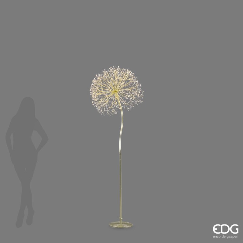 Decorazione Luminosa Tarassaco Rich con 1200 Microled IP 44 d.60 h.210 Edg