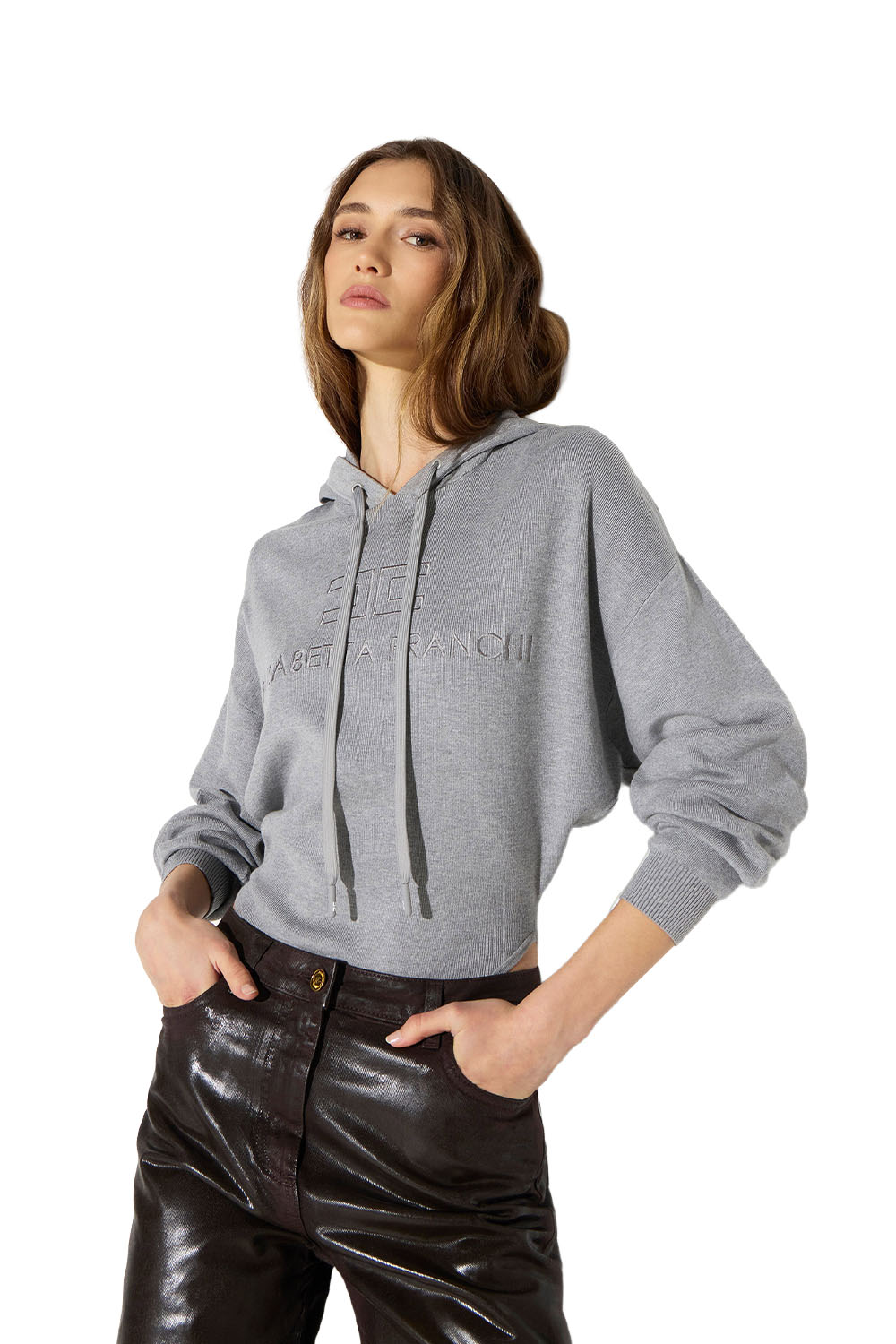Body in Maglia con Cappuccio