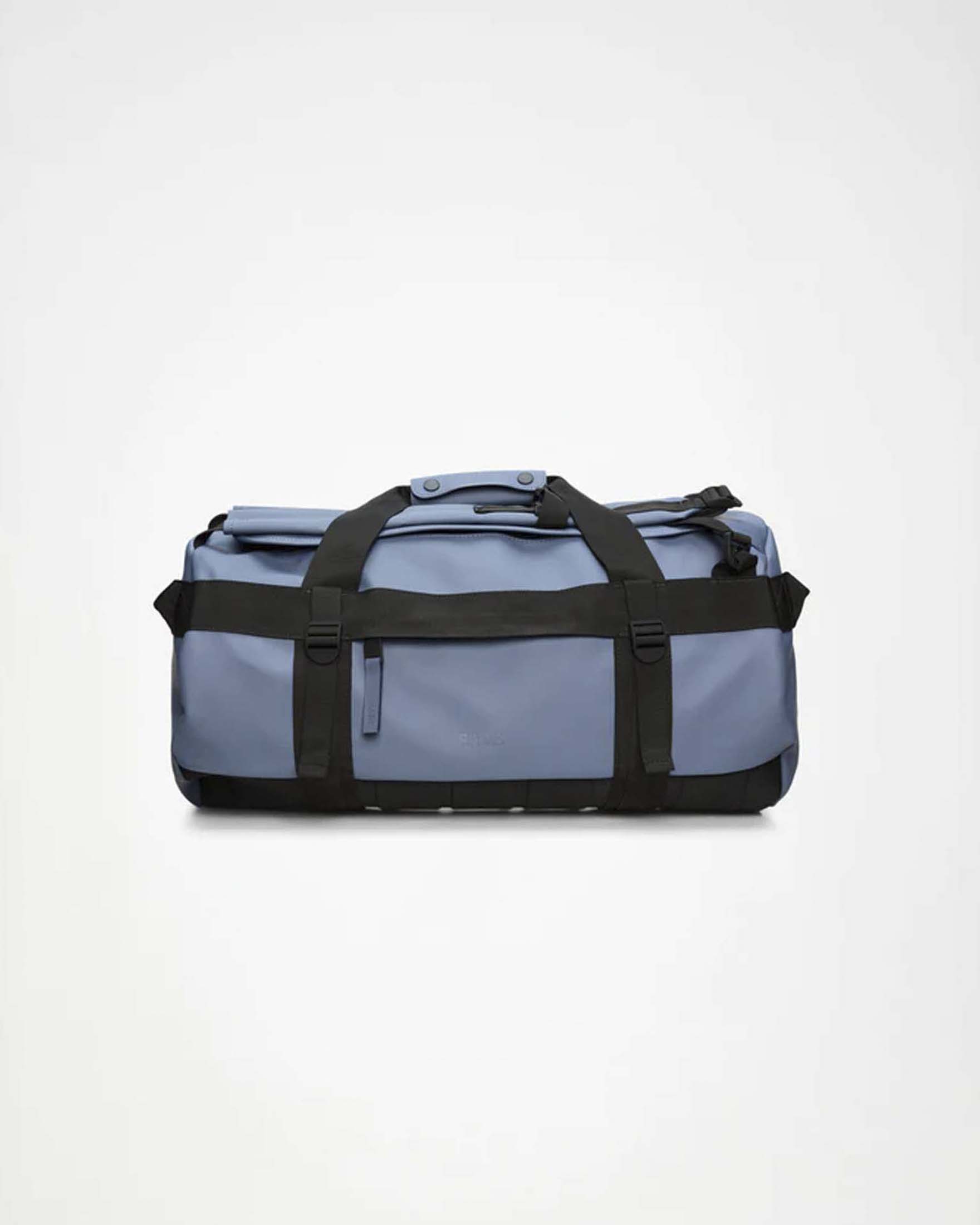 Borsone da viaggio Rains Duffel Bag Small avio in tessuto tecnico impermeabile effetto gommato