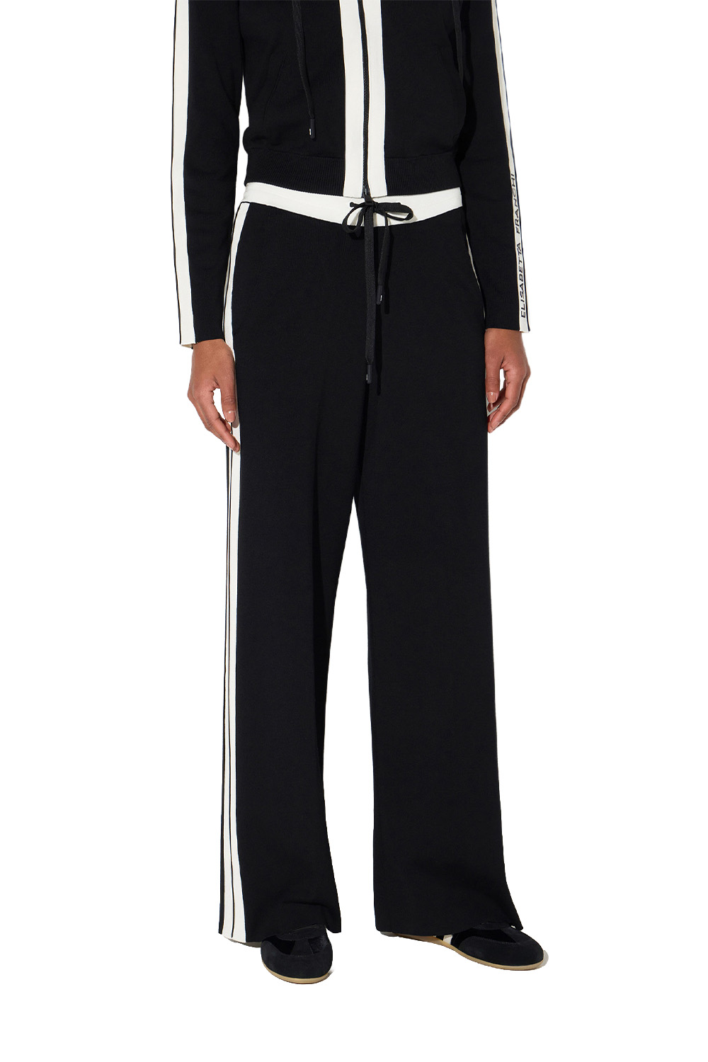 Pantalone in Maglia con Logo