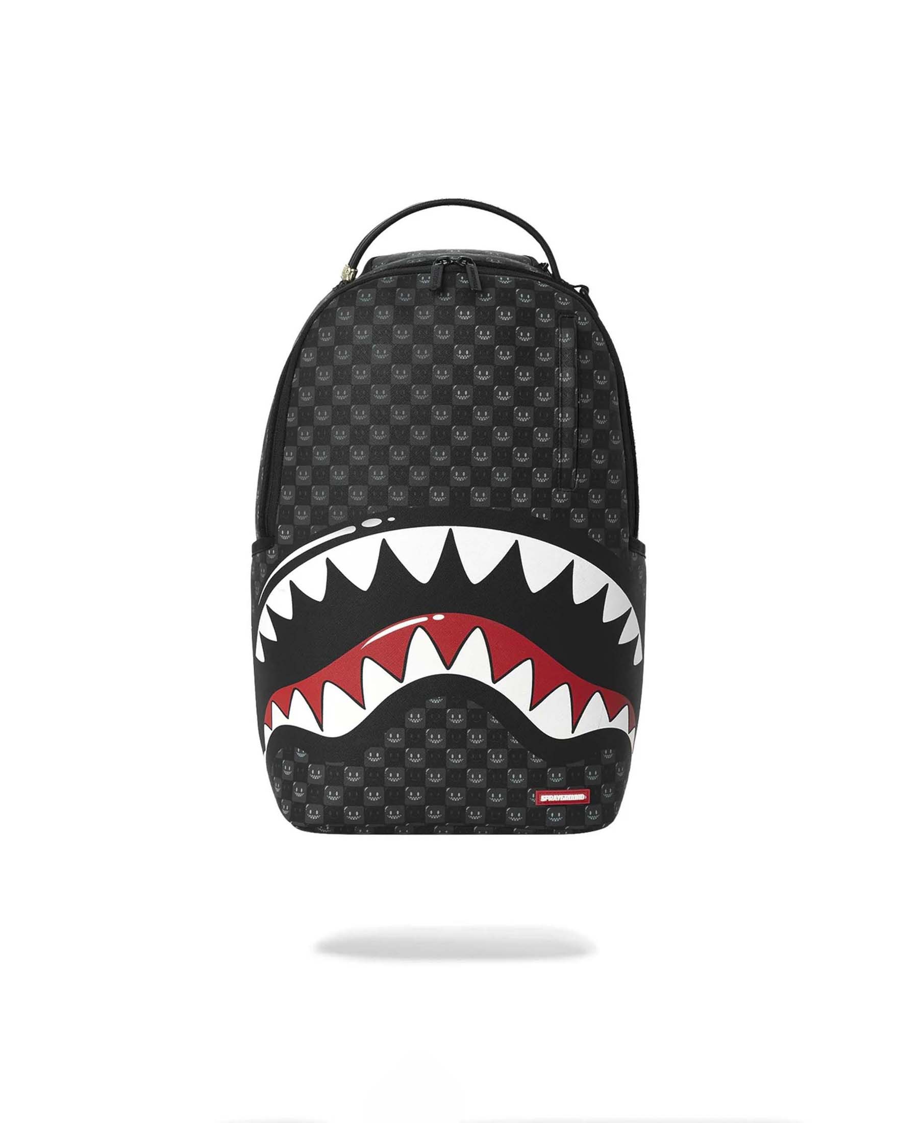 Zaino Sprayground Sharks in Paris WTF Bubbly Black Check