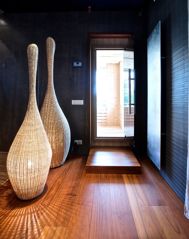 pavimenti con tavole in teak