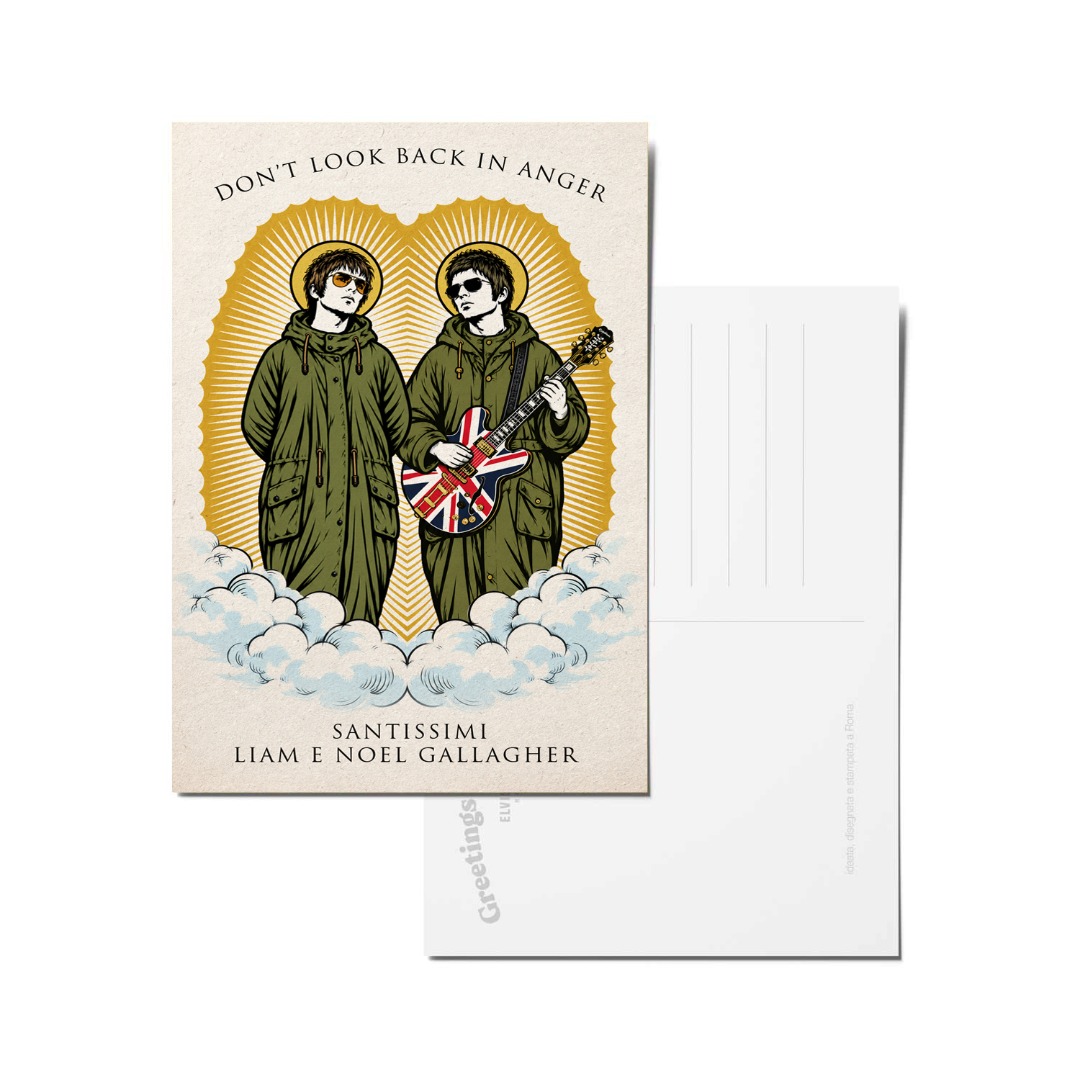 Cartolina Liam e Noel