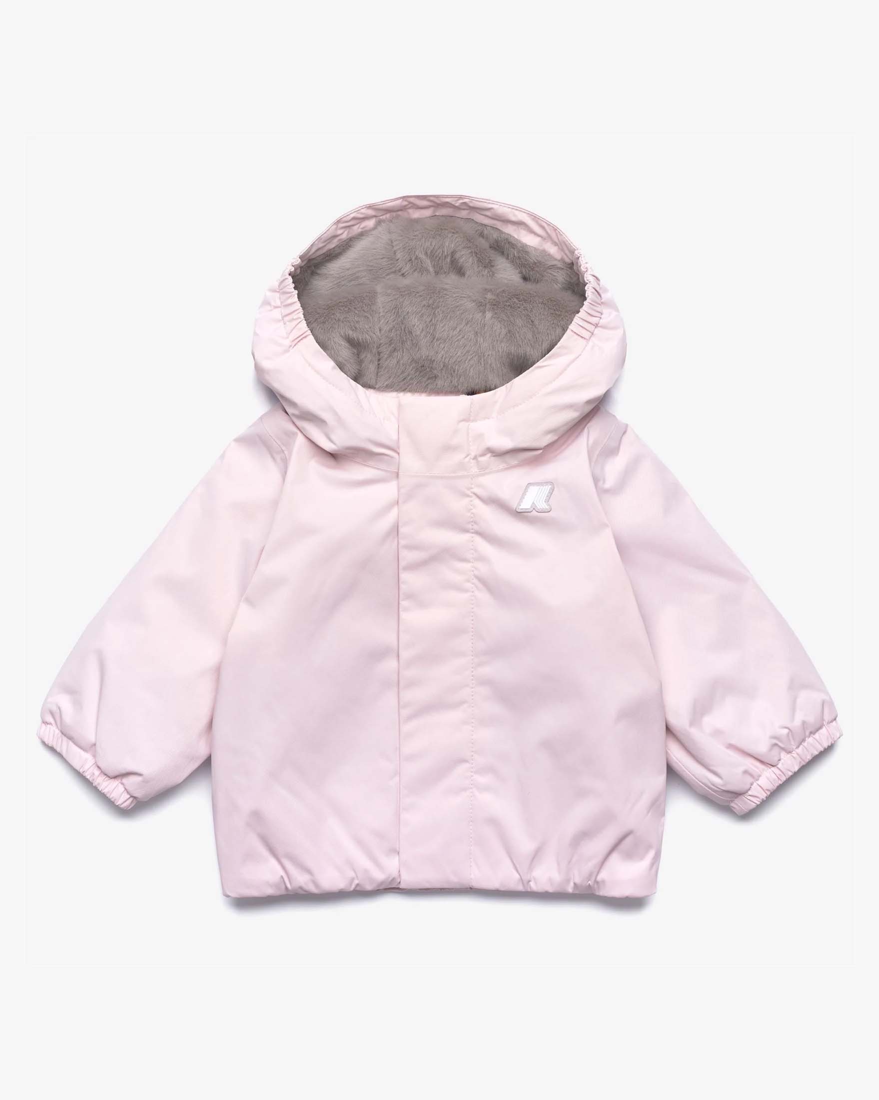 Giacca K-Way E. Jack Twill Soft Beaver rosa