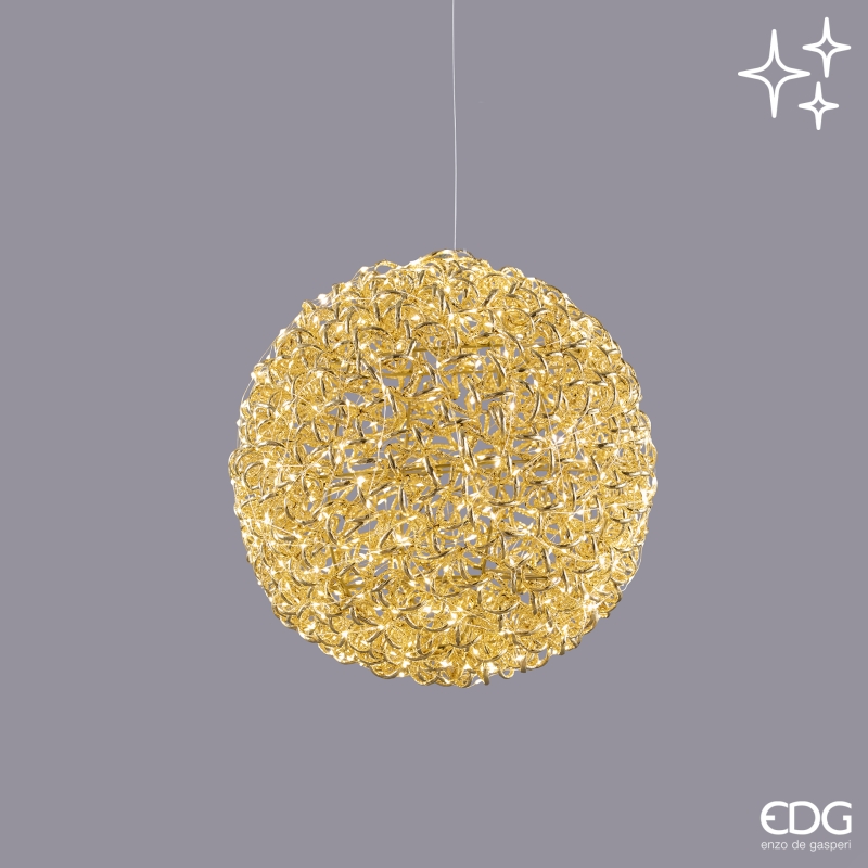 Sfera Curly 600 Microled IP44  d.40 Edg