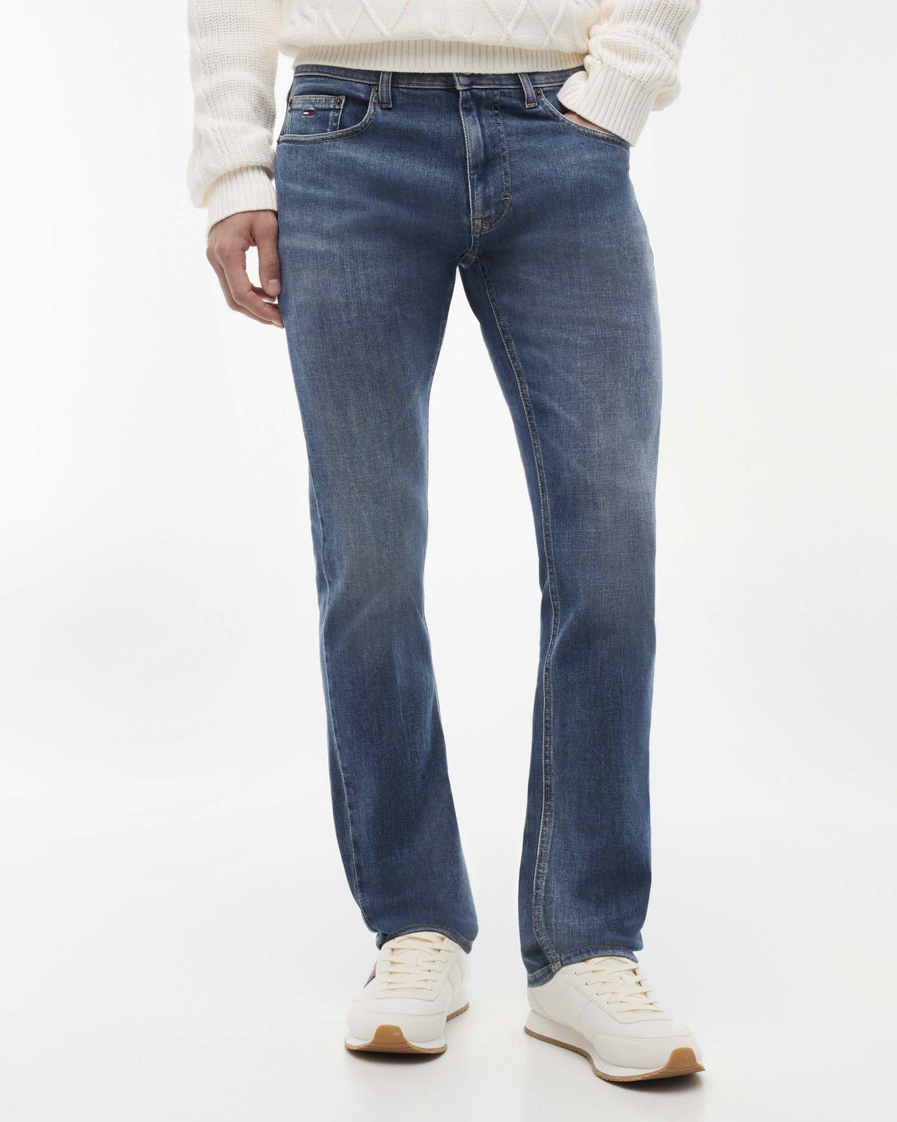 Jeans Scanton Tommy Jeans slim fit in denim blu scuro