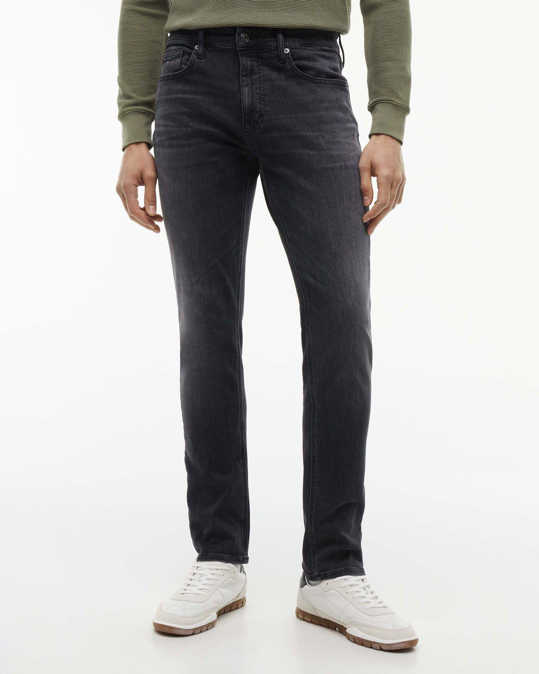 Jeans Scanton Tommy Jeans slim fit in denim nero