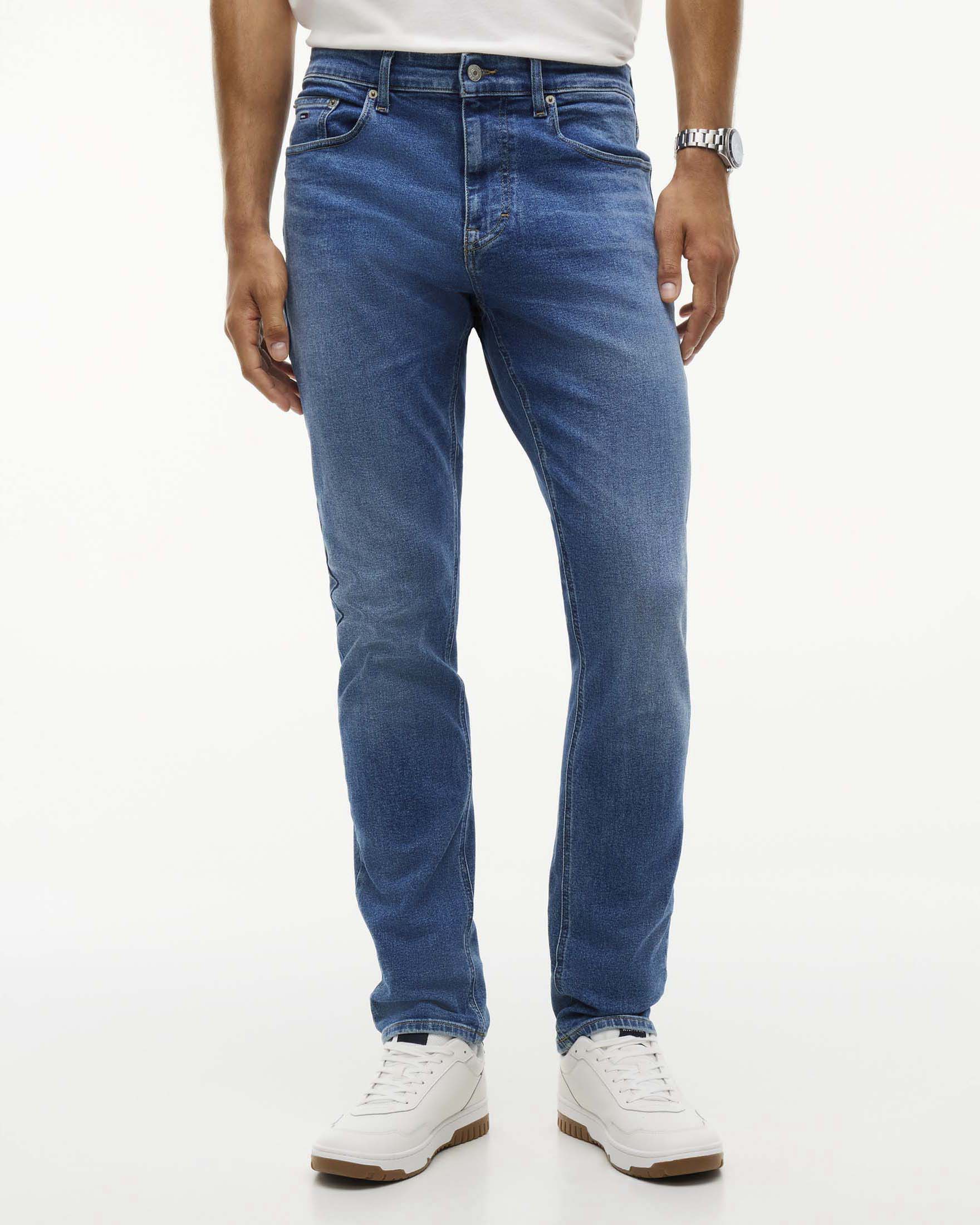 Jeans Scanton Tommy Jeans slim fit in denim lavaggio medio
