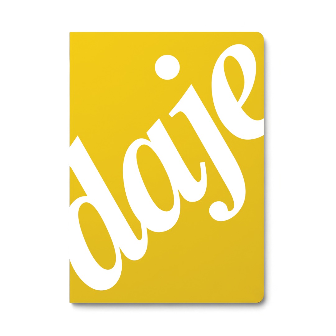 Quaderno Daje - Yellow