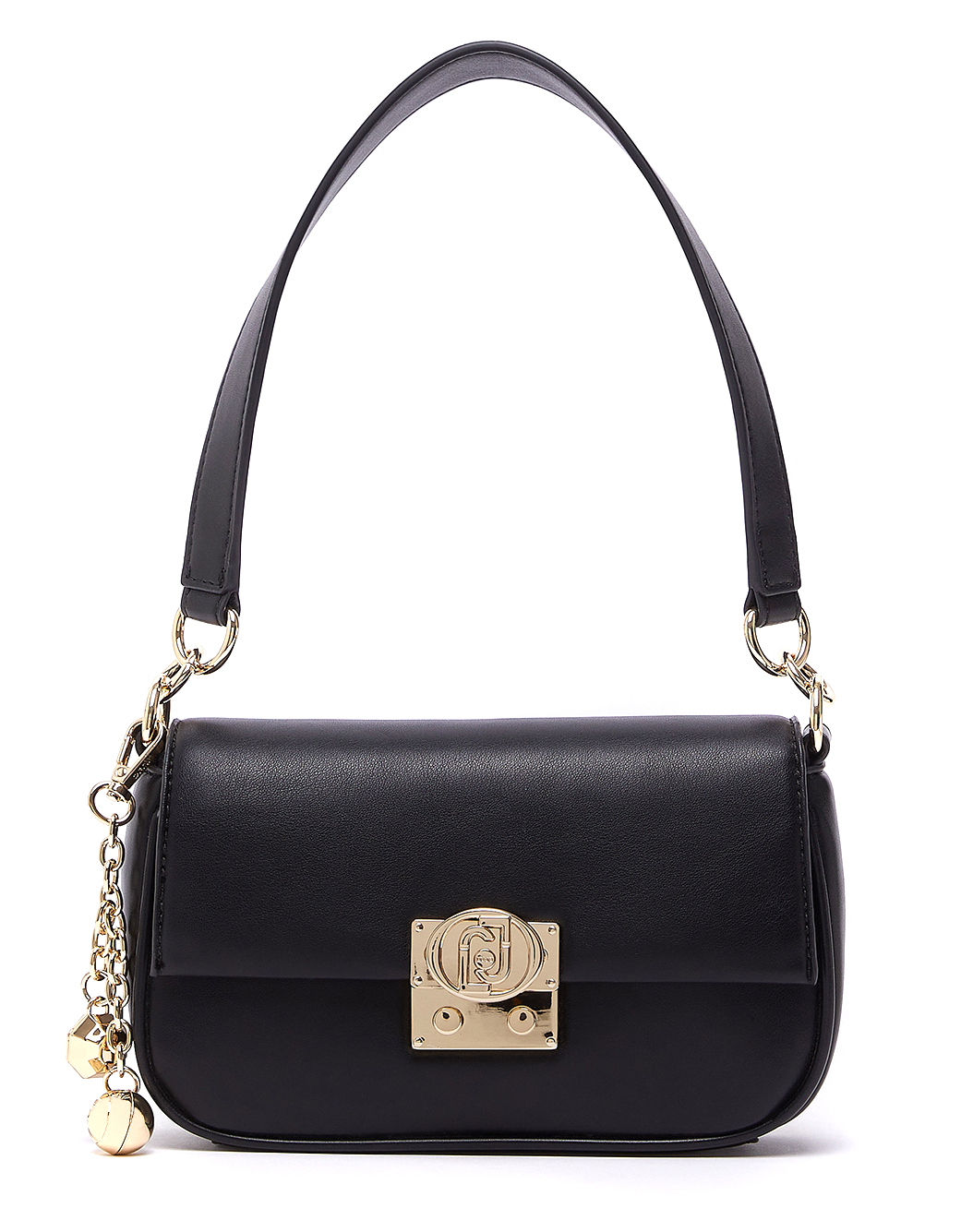 Liu Jo Donna Nera Borsa A Spalla Piccola Con Charm - Immagine 3