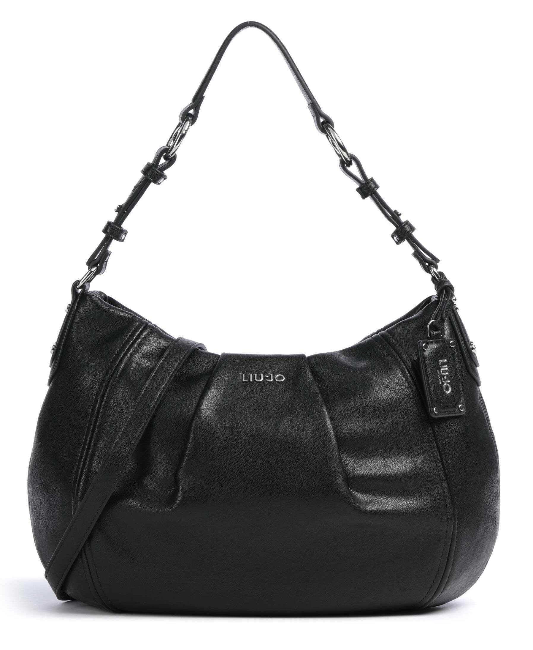 Liu Jo Donna Nero - Borsa Hobo - Bags - One Size - Immagine 2