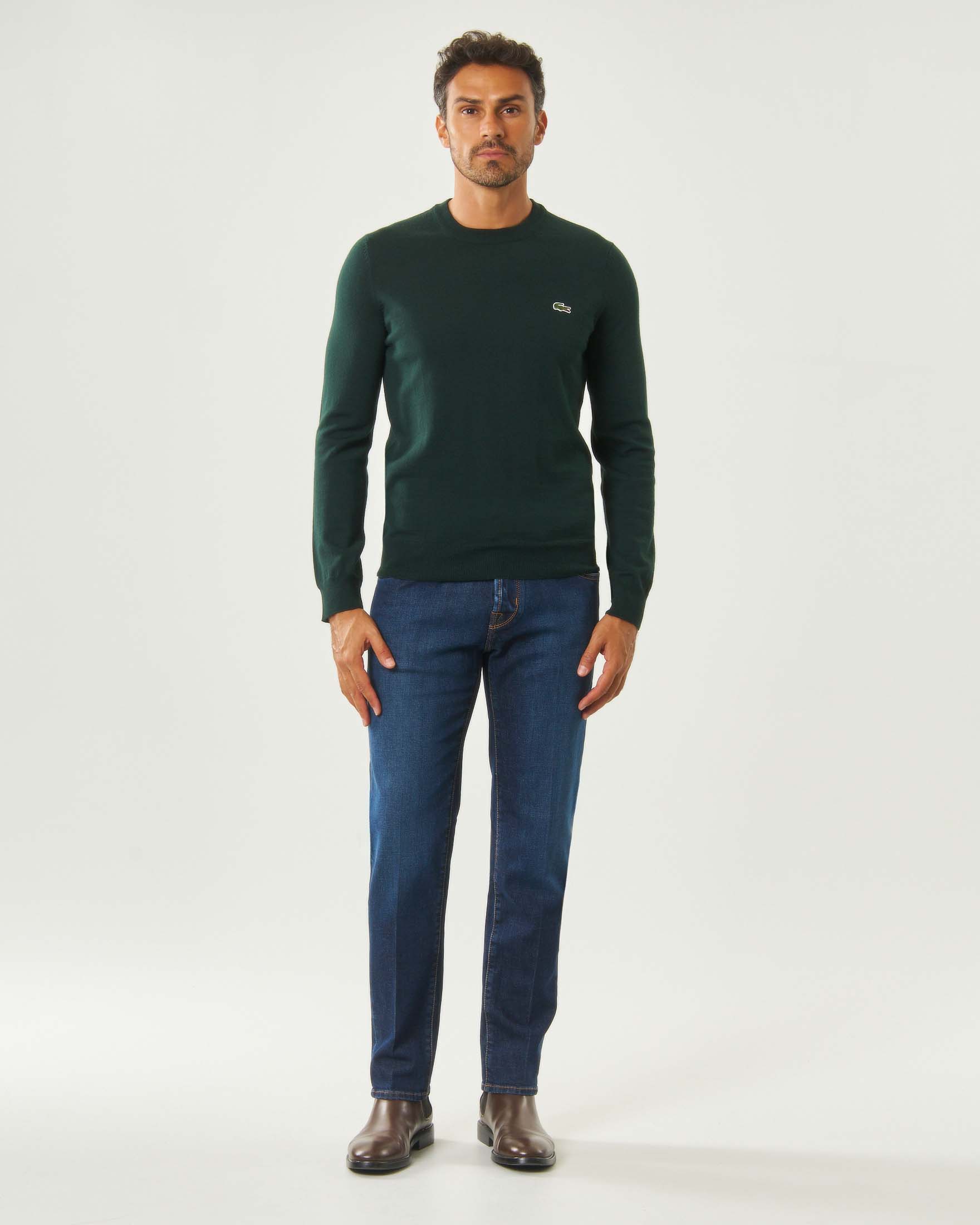 Jeans Jacob Cohën Scott in denim stretch lavaggio scuro