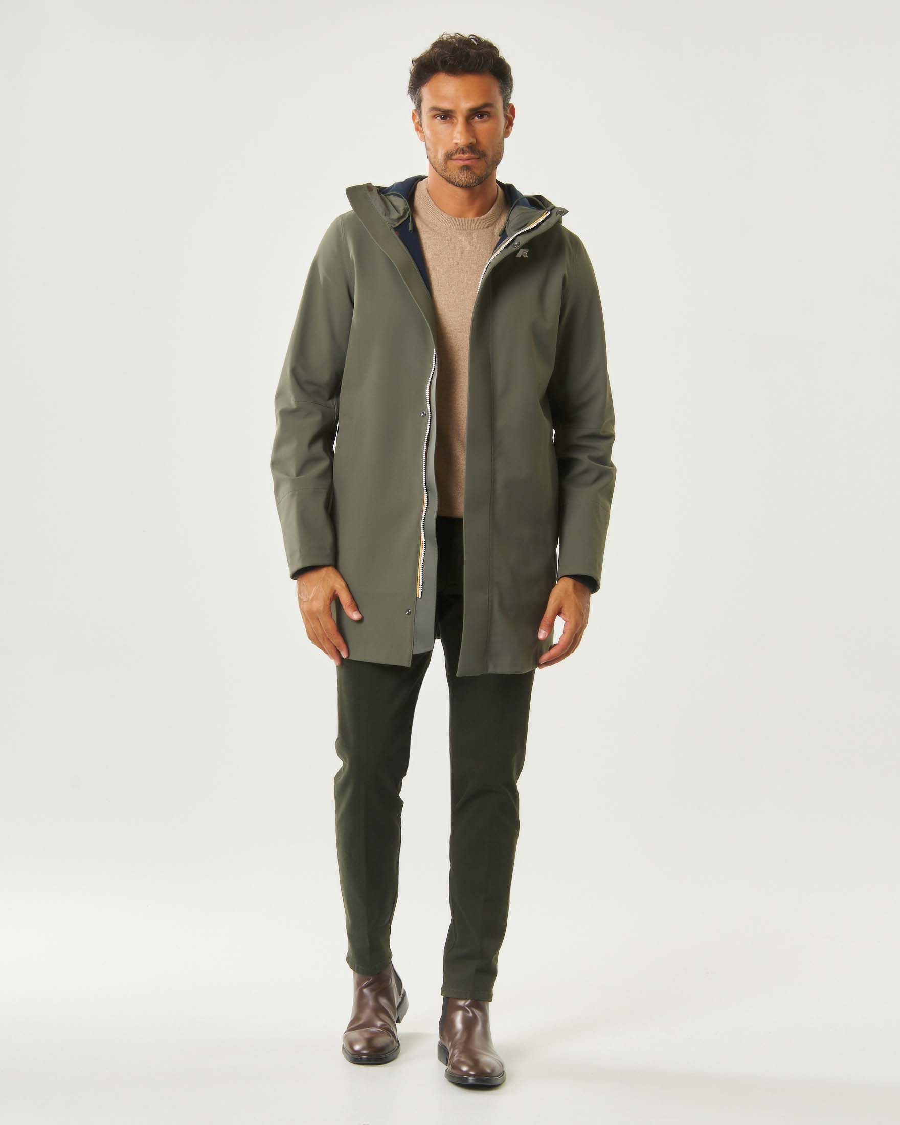 Parka K-way Marlyn Bonded verde militare