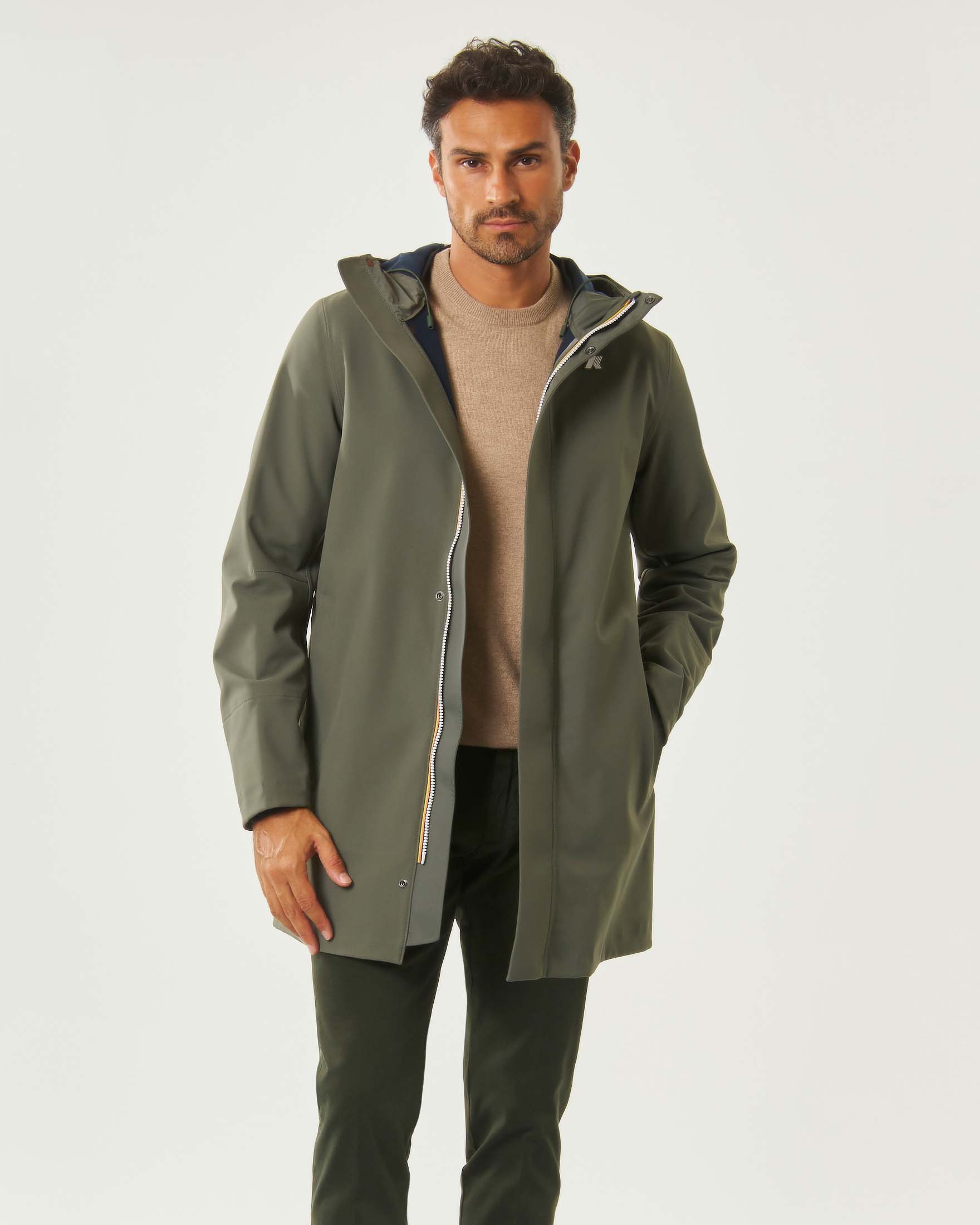 Parka K-way Marlyn Bonded verde militare image
