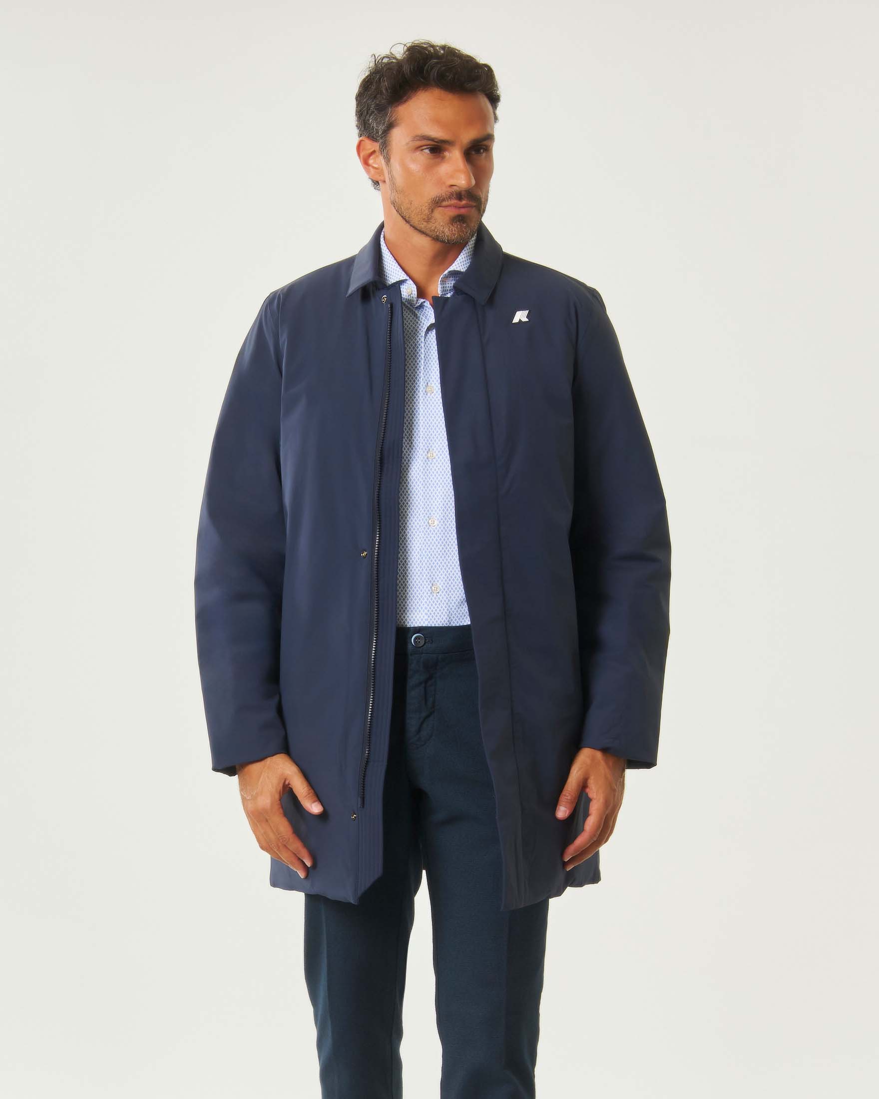 Impermeabile K-Way Benoit blu image
