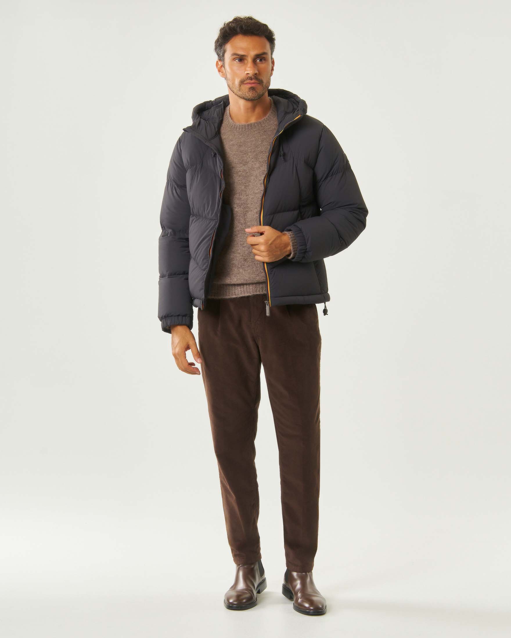 Piumino K-Way Quill Fancy Nylon nero