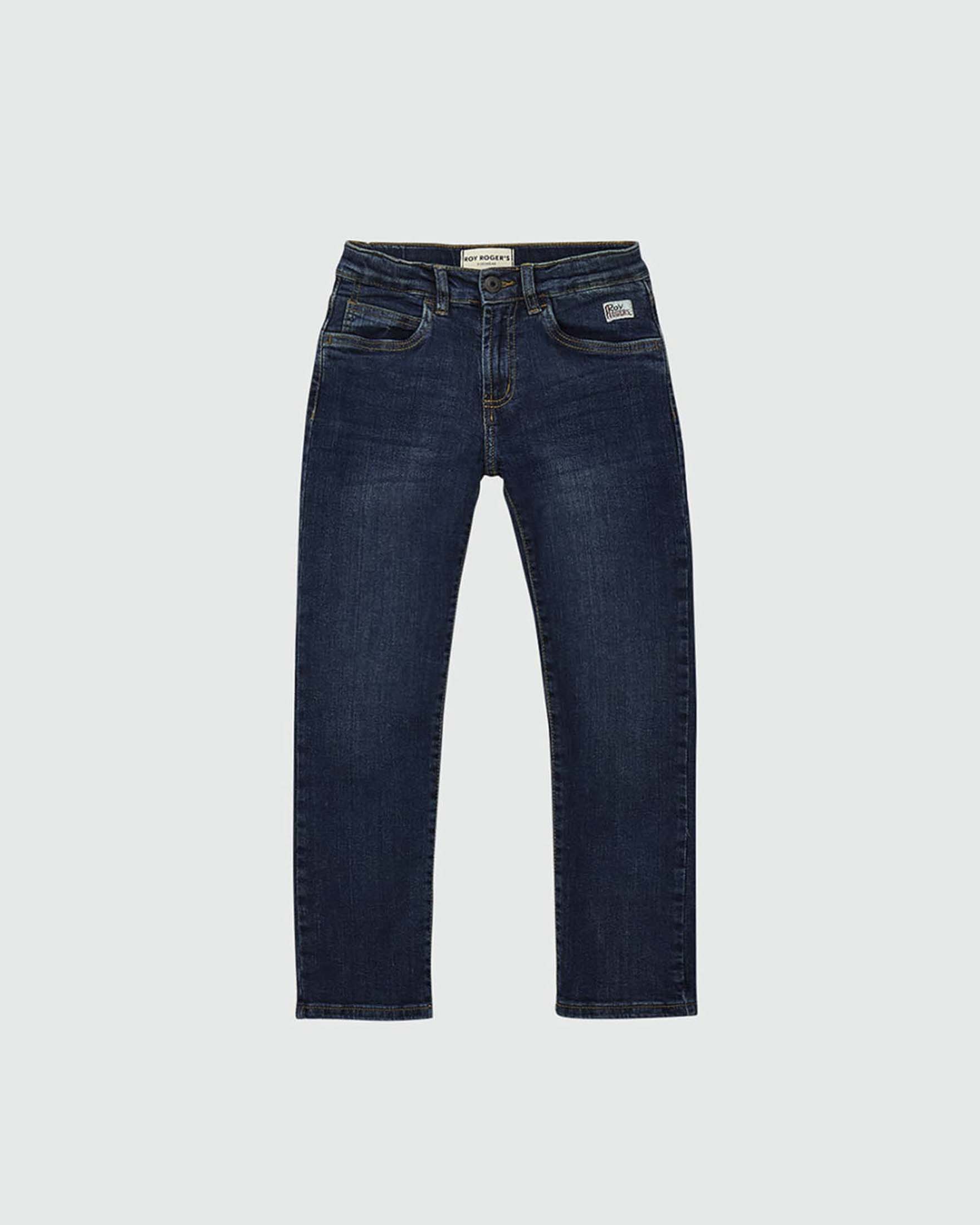 Jeans Roy Roger's regular fit lavaggio scuro stone washed