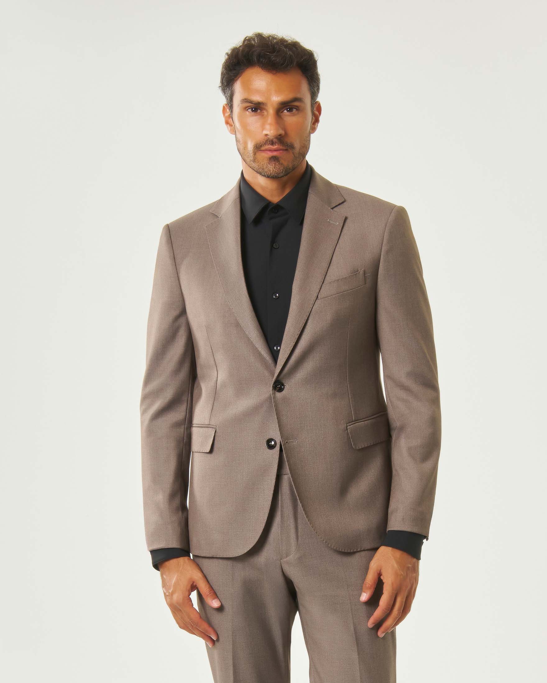 Abito elegante noce Paul Baker in sallia elasticizzata image