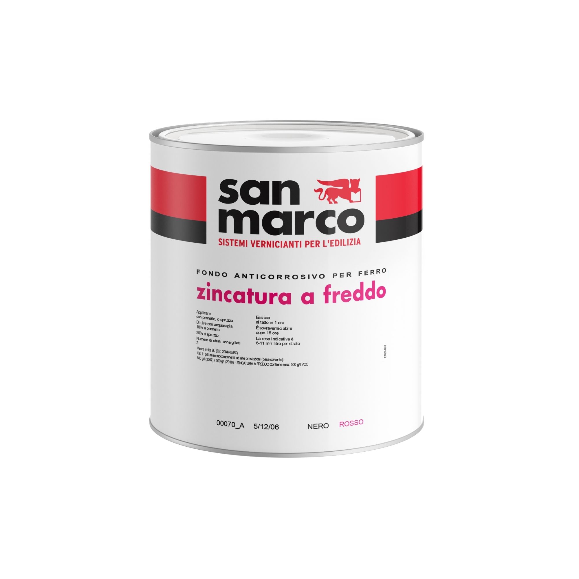ZINCATURA A FREDDO