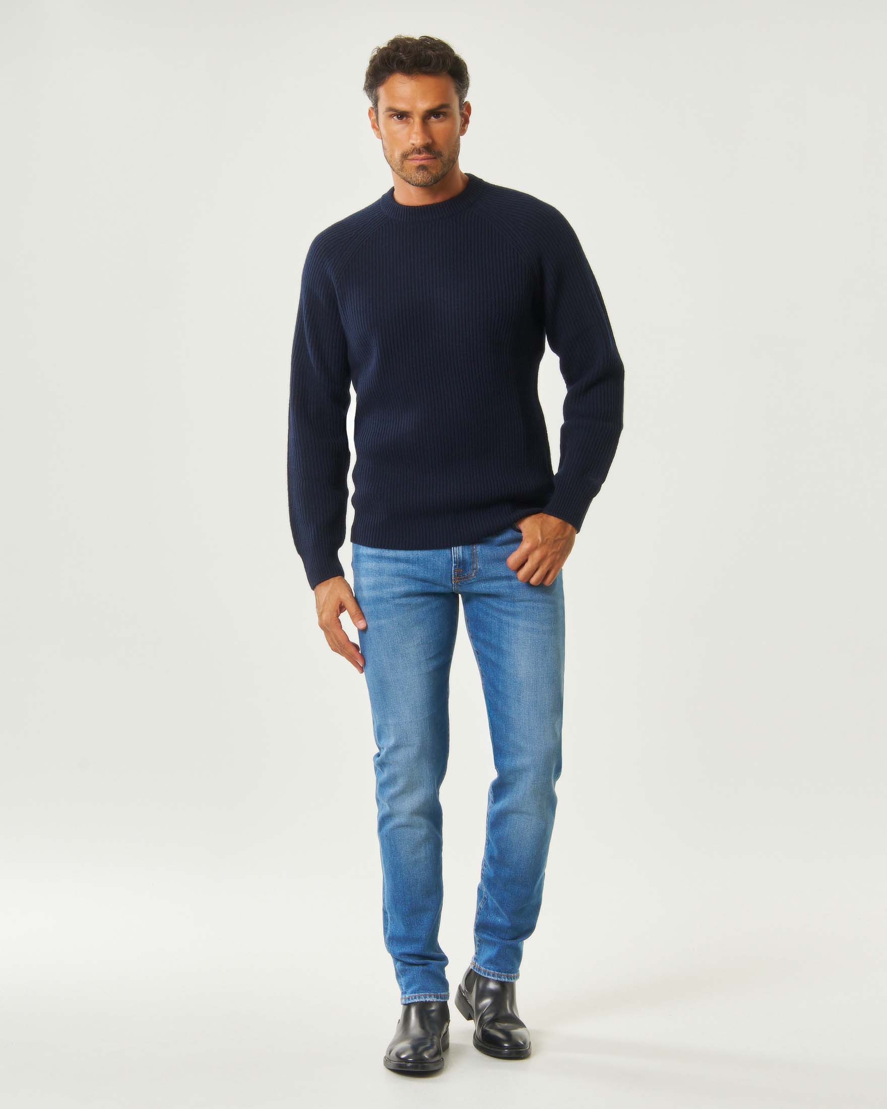 Jeans 517 Roy Roger's slim-fit in cotone stretch lavaggio Wash57 chiaro super stone washed