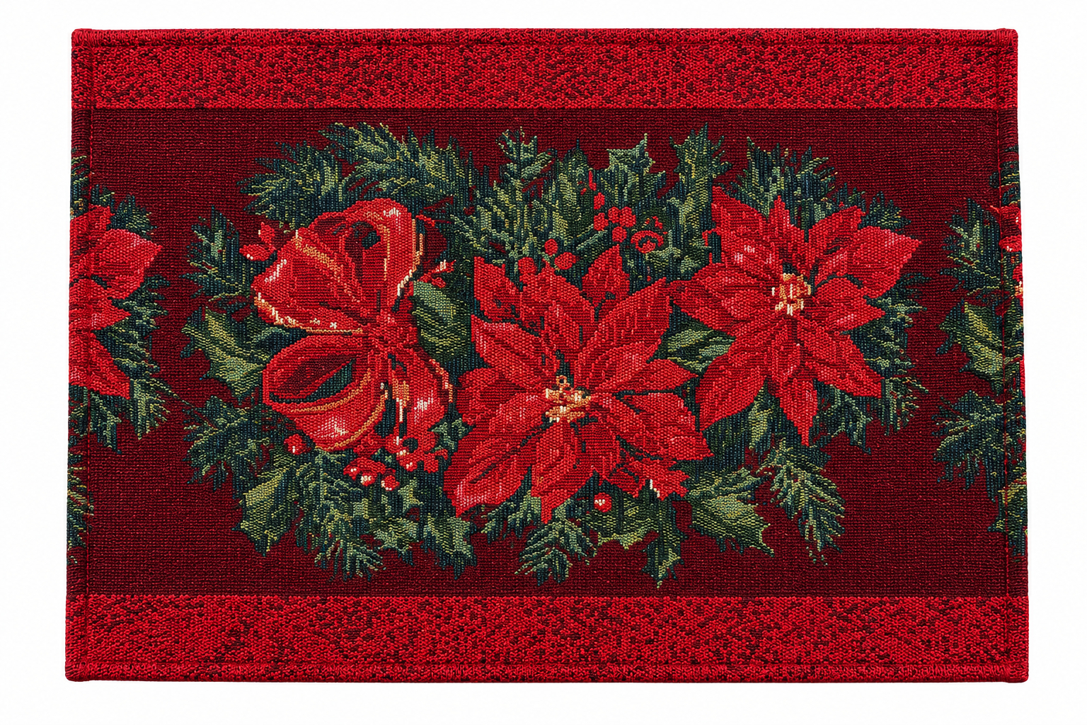 Tovaglietta Americana Rettangolare Natalizia in Tessuto 33x45