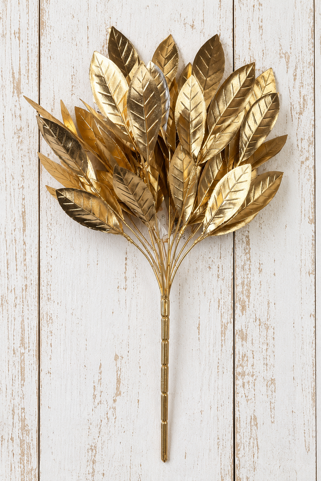 Ramo con Foglie Oro 40 cm.