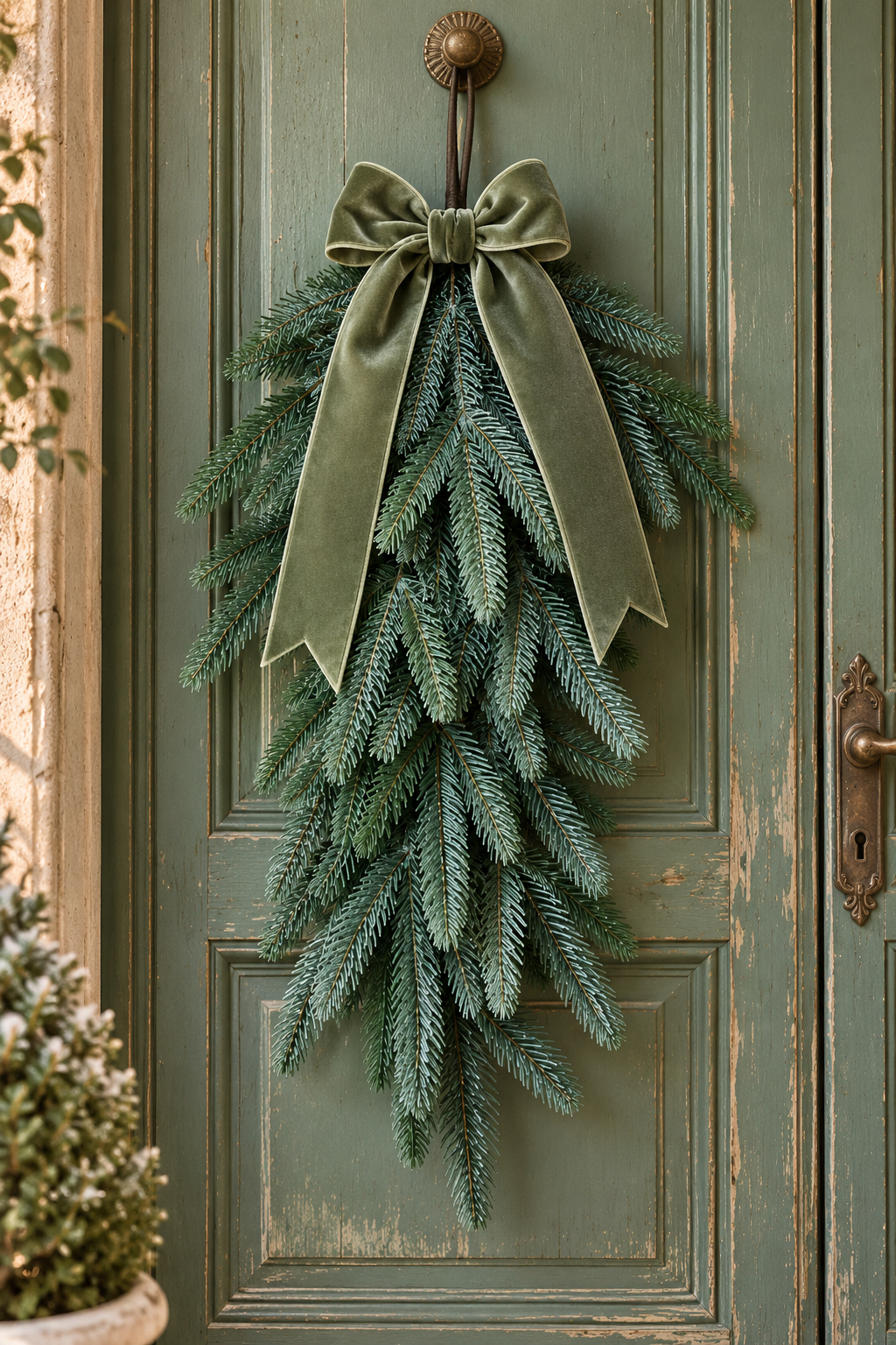 Ramo Abete Verde 73 cm.
