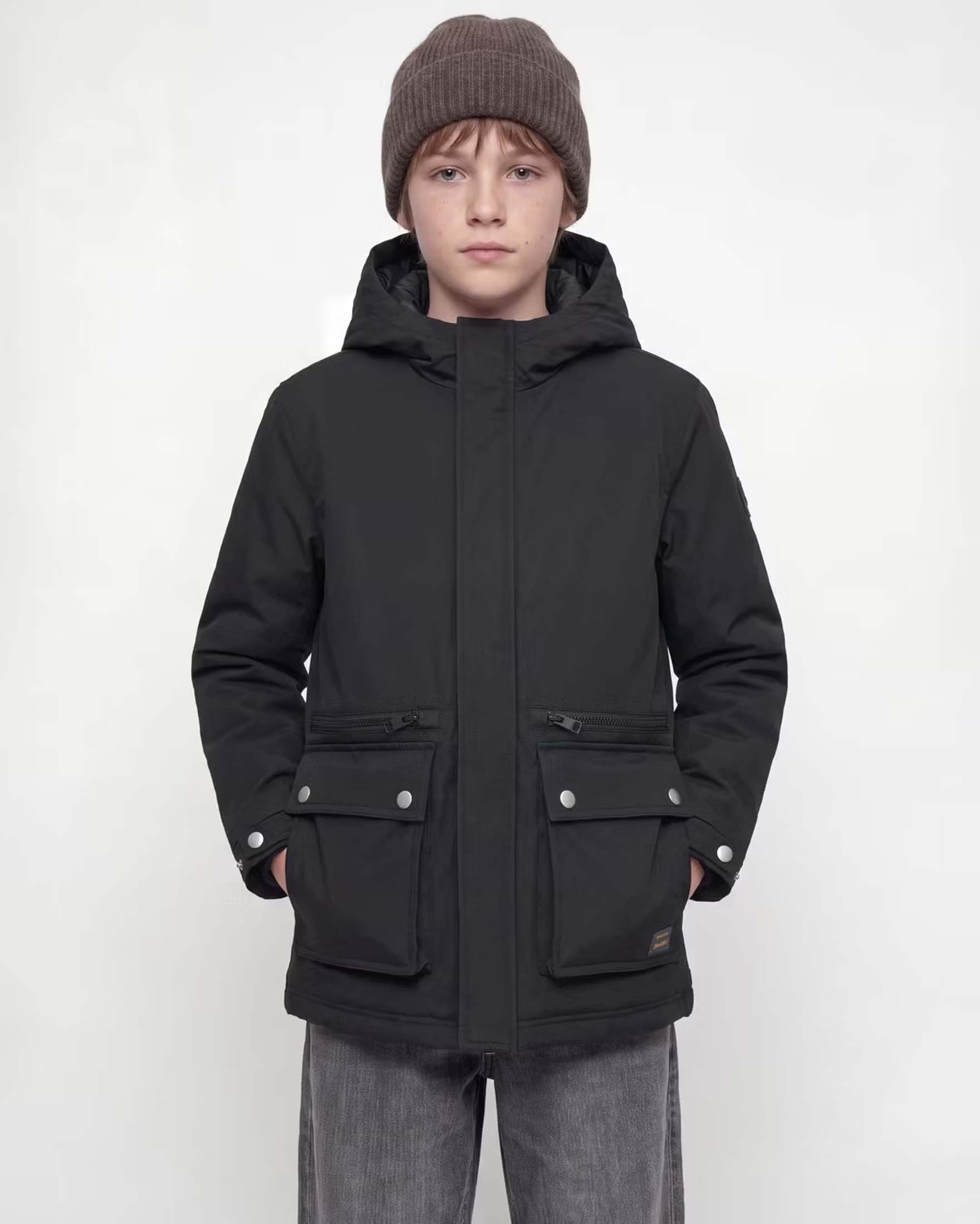 Giacca nero Jack & Jones con tasconi