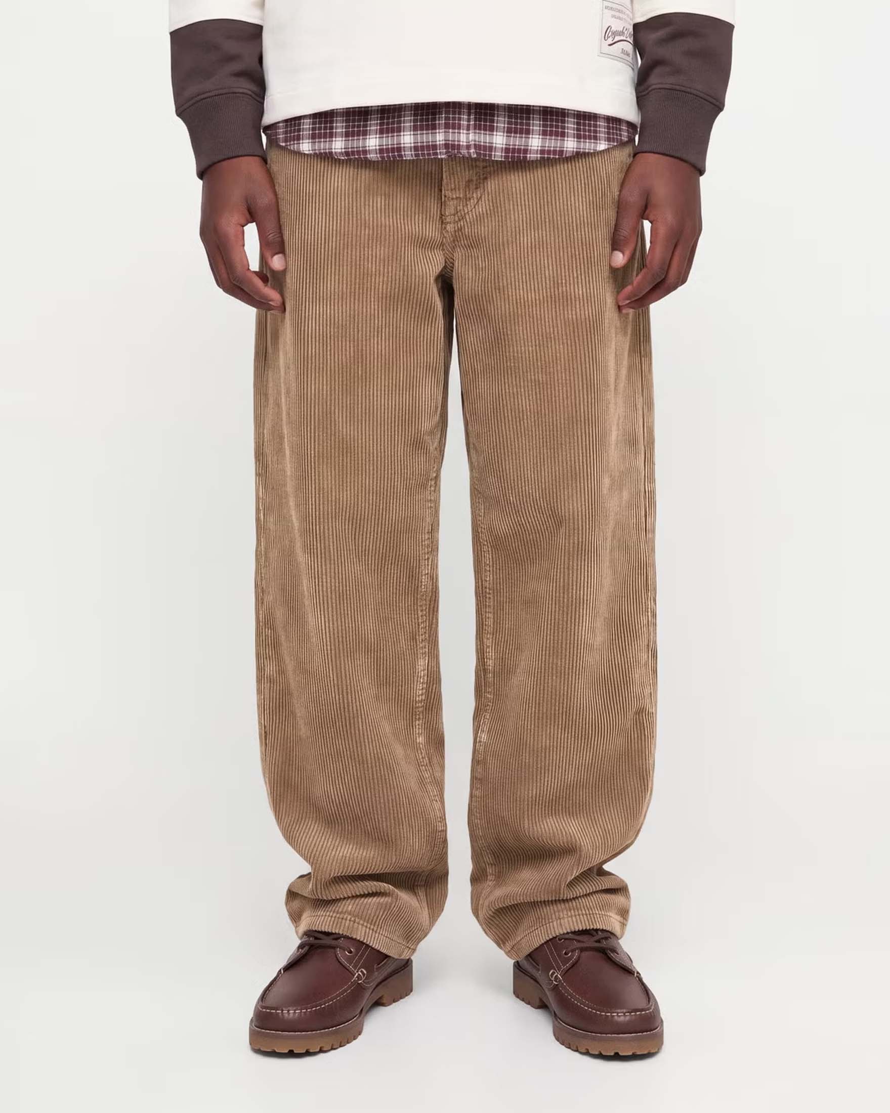Pantalone Jack & Jones beige in velluto a costine