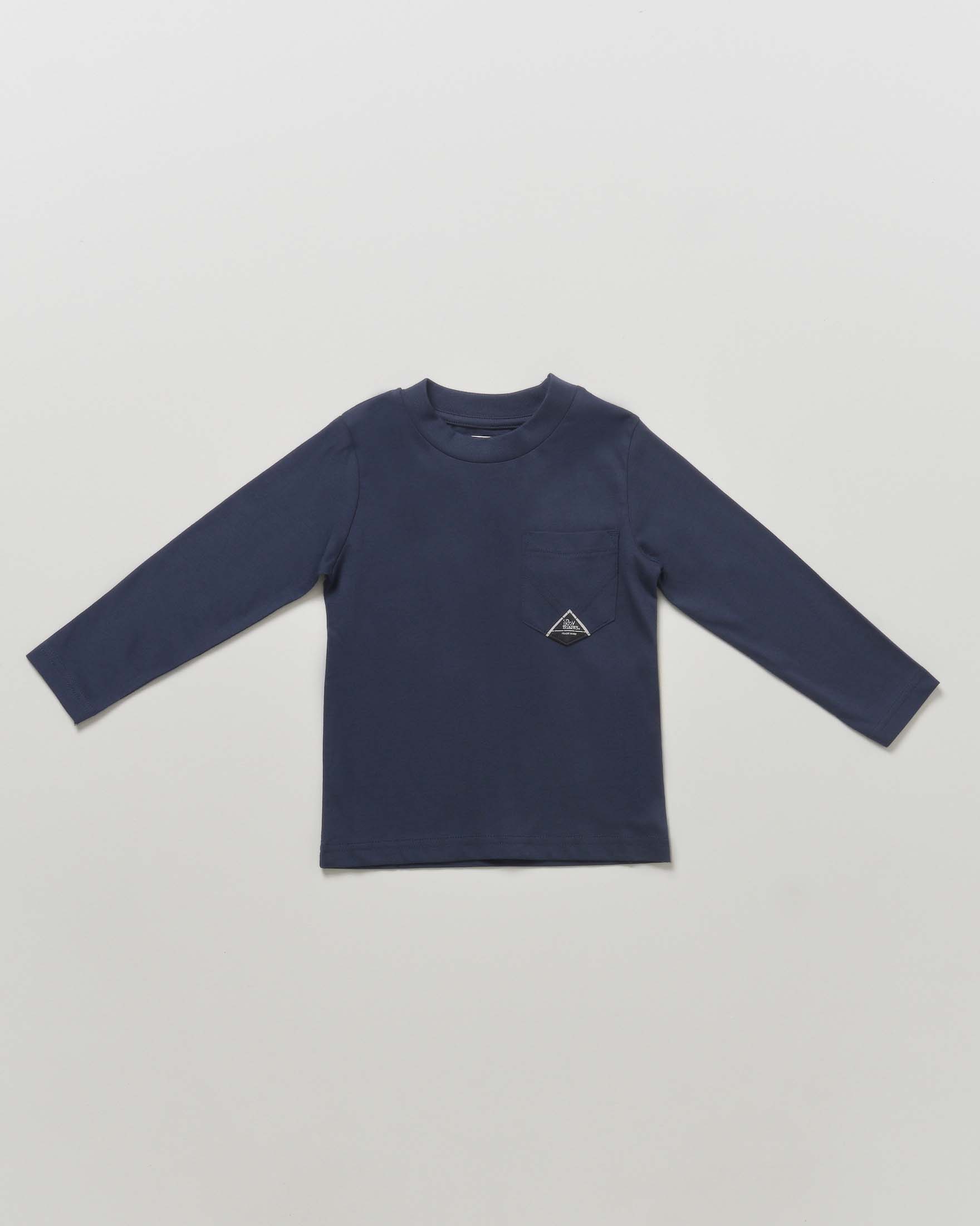 T-shirt blu Roy Roger's mezza manica in puro cotone con taschino