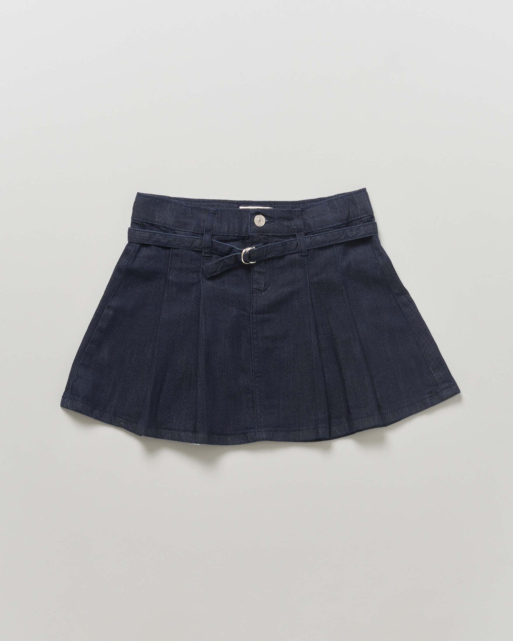 Minigonna in denim Roy Roger's plisettata