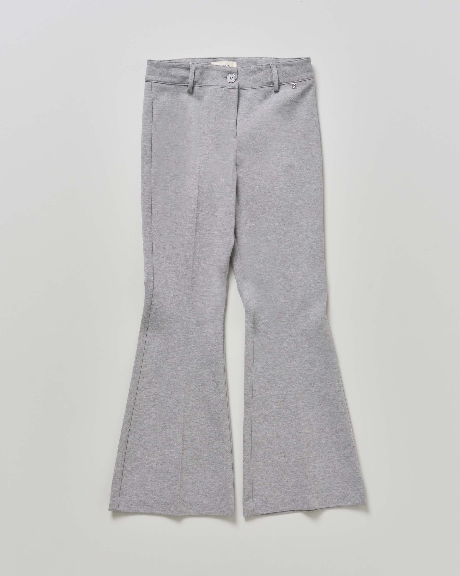 Pantalone grigio Kocca punto milano modello flare